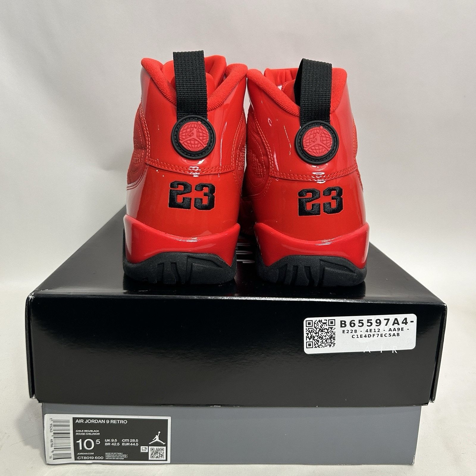 Jordan Brand Nike Air Jordan 9 Retro “Chile Red” Size US 10.5 / EU 43-44 - 4 Thumbnail