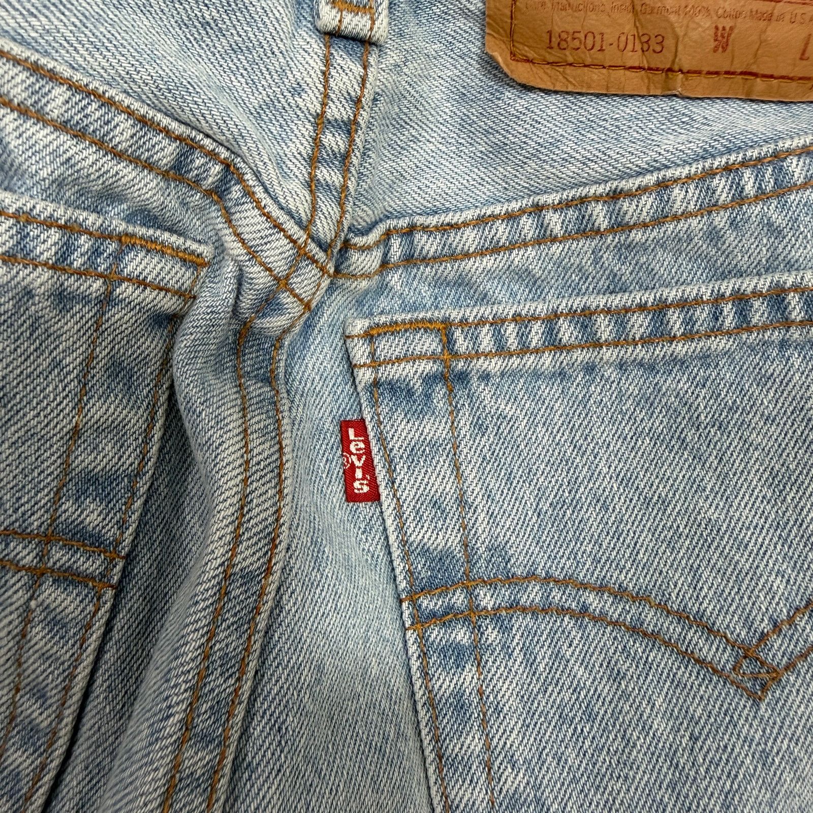 Levi's Vintage Levis 501xx Jeans Womens 7L (26x33) Blue USA Made Size 26" / US 2 / IT 38 - 7 Thumbnail