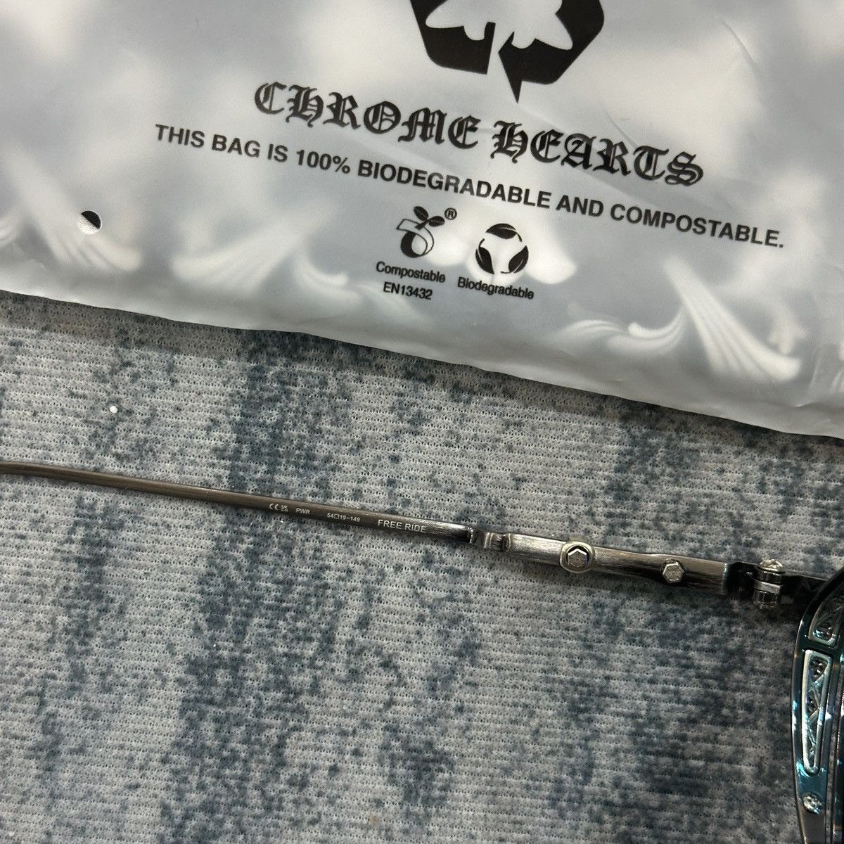 Chrome Hearts CHROME HEARTS FREE RIDE SUNGLASSES Size ONE SIZE - 8 Thumbnail