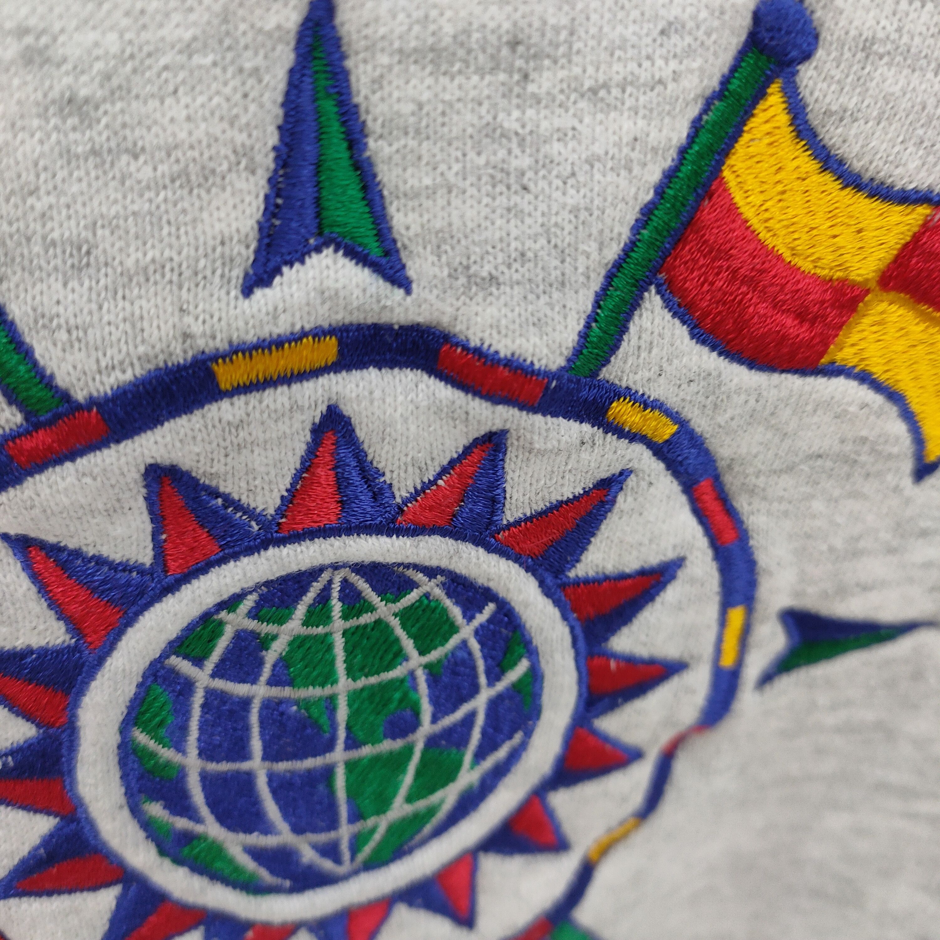 Vintage Laguna Beach Sweatshirt ,Nautical Compass Graphic Size US L / EU 52-54 / 3 - 6 Thumbnail