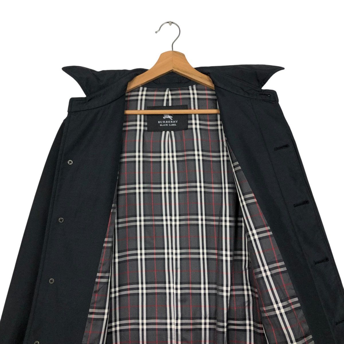 Burberry 🔥VINTAGE TRENCH COAT BURBERRY BLACK LABEL LONG JACKET NOVA Size US L / EU 52-54 / 3 - 17 Thumbnail