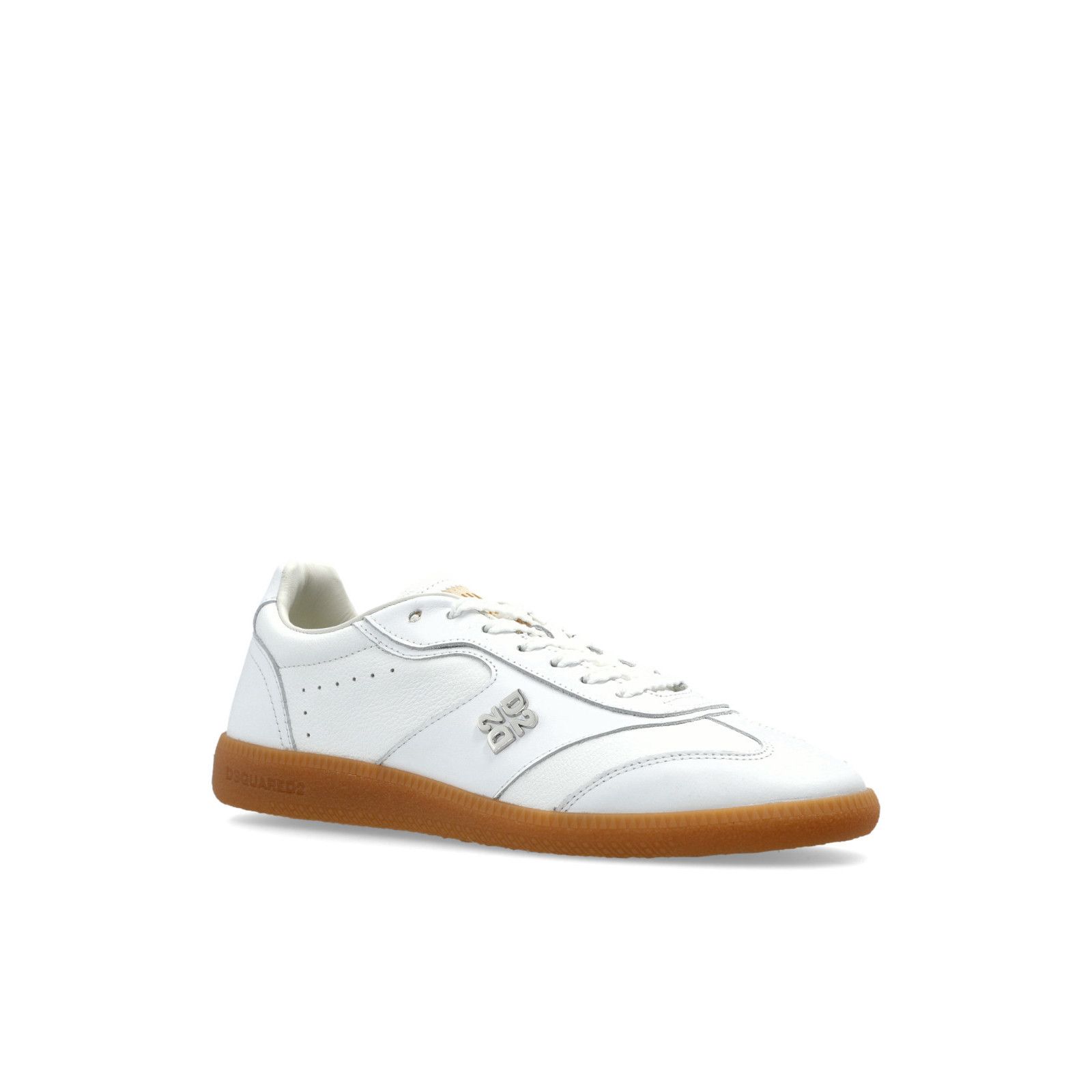 Dsquared2 DSQUARED2 Rebels White Leather Sneakers New & Authentic (Wom Size US 6 / IT 36 - 2 Thumbnail
