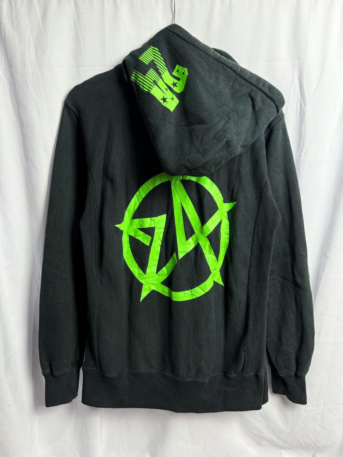Hysteric Glamour × If Six Was Nine × Japanese Brand Japanese Stars Anarchy 24Karats Hoodie Ifsix Style Size US M / EU 48-50 / 2 - 1 Thumbnail