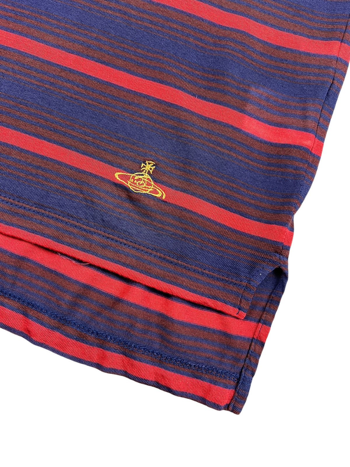 Vivienne Westwood Vivienne Westwood Man Asymmetrical Stripes Shirt Size US S / EU 44-46 / 1 - 4 Thumbnail