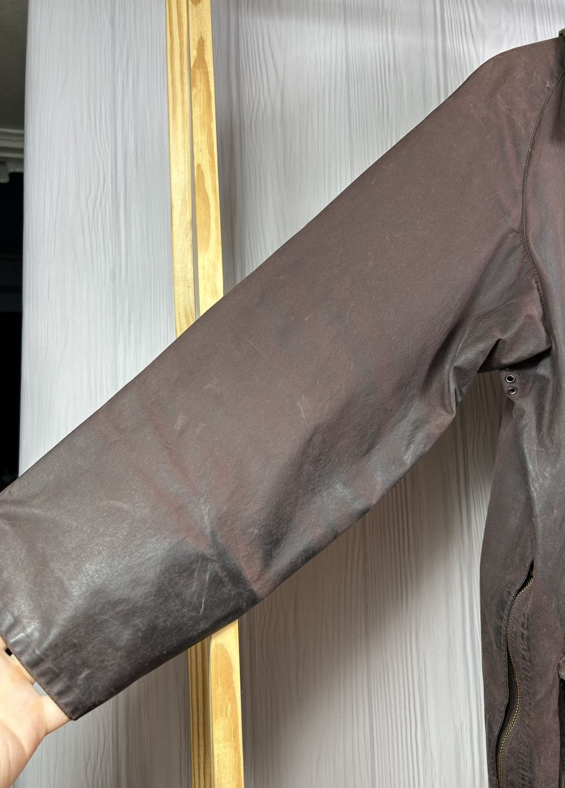 Barbour Vintage Barbour Beaufort A190 Waxed Jacket England Size C42 Size US L / EU 52-54 / 3 - 5 Thumbnail