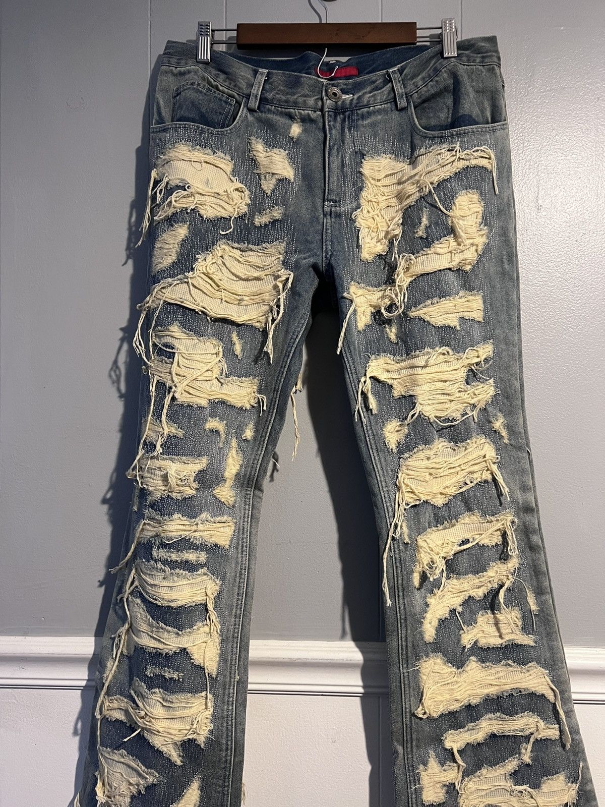 Other Handmade Rust Custom Jeans Size US 34 / EU 50 - 1 Thumbnail