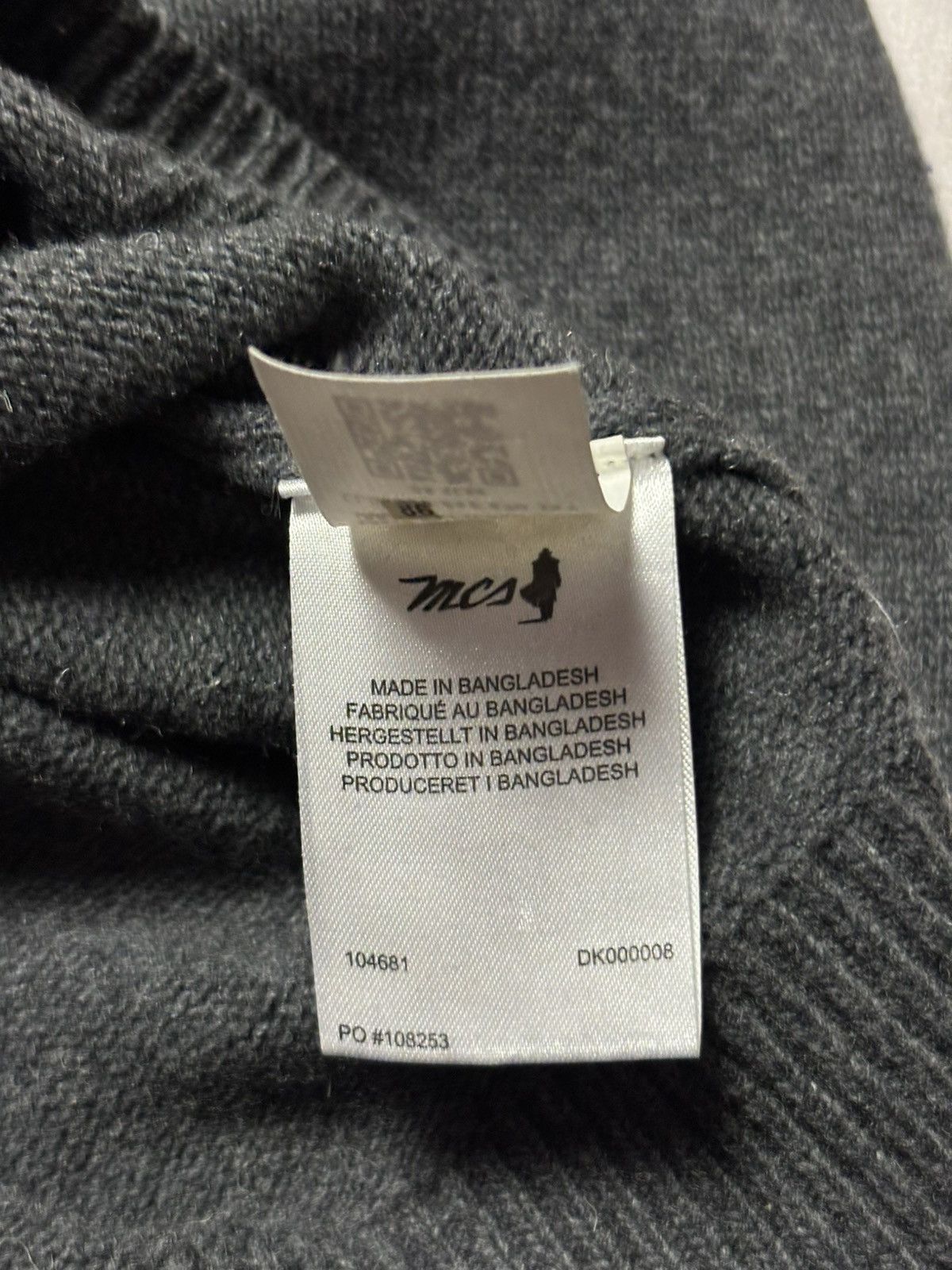 Marlboro Classics Marlboro Classics MCS Lambswool Half Zip Sweater Mens 2XL Size US XXL / EU 58 / 5 - 10 Thumbnail