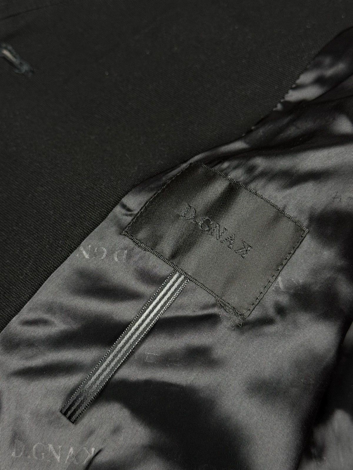 D.Gnak By Kang.D D.Gnak By Kang.D Black Cotton Sleeveless Dark Jacket Size 48 Size US M / EU 48-50 / 2 - 13 Thumbnail
