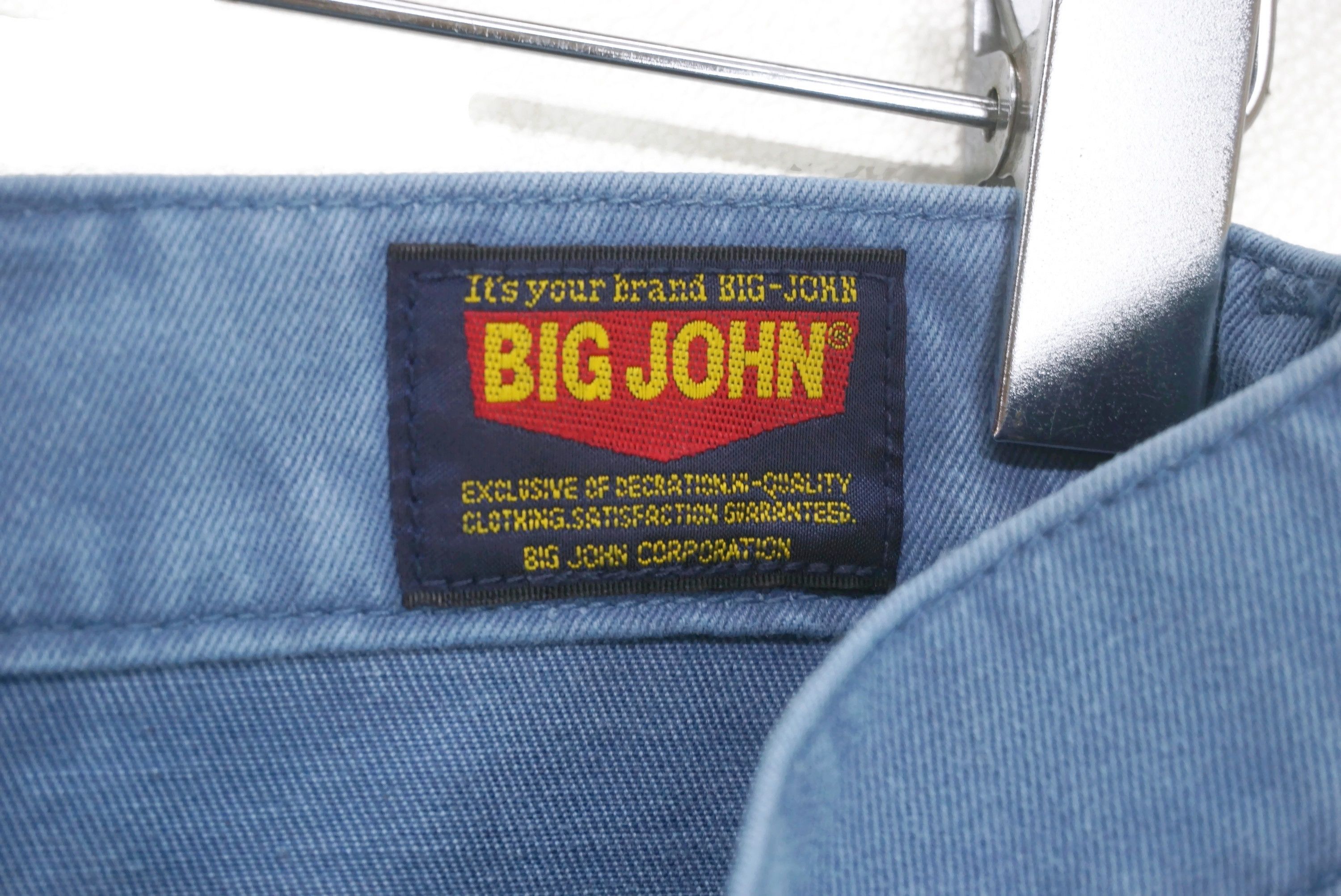 Japanese Brand Big John Jeans Size W31xL36 Modern Basic Rayon Blend Denim Size US 31 - 10 Thumbnail