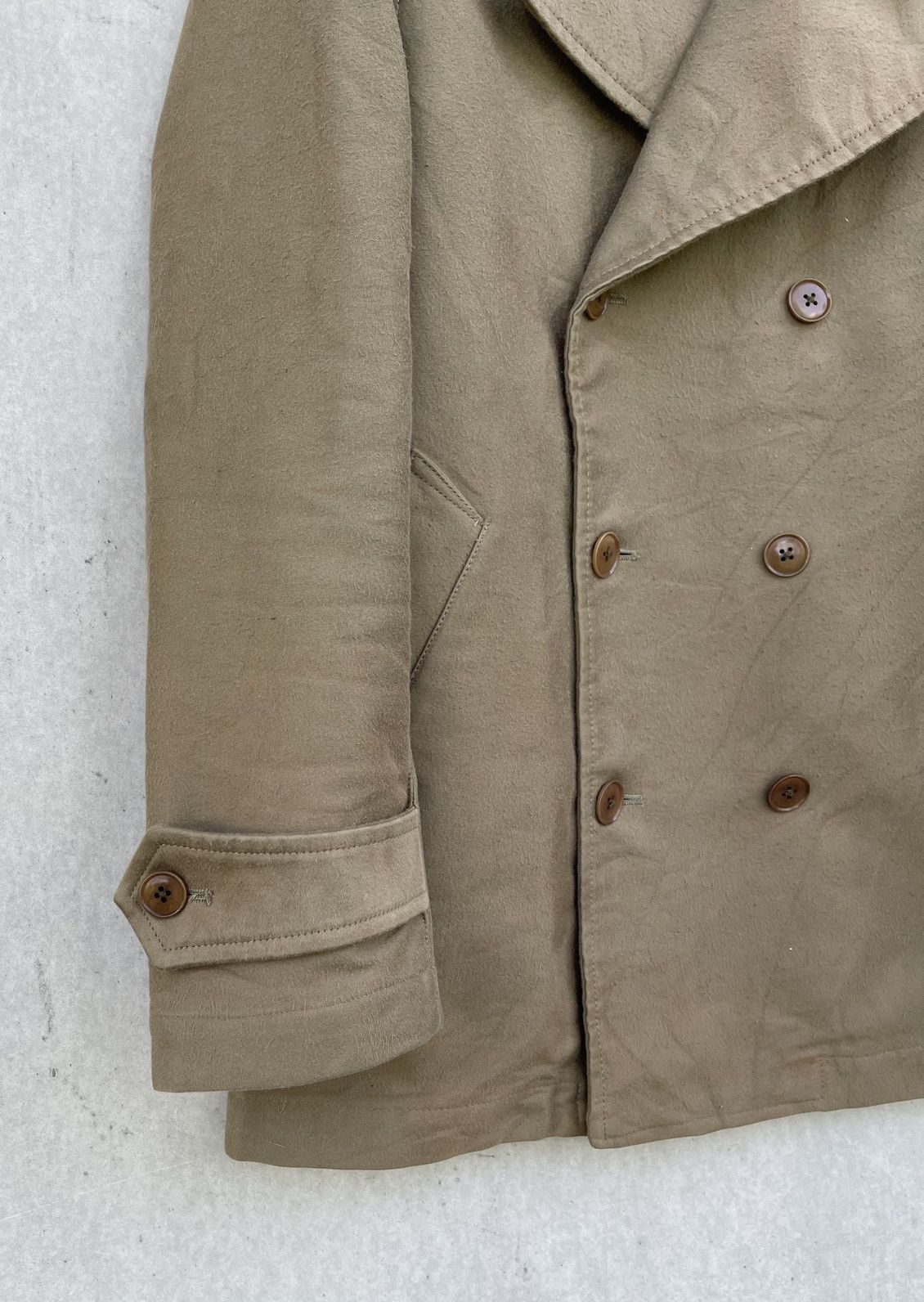 🔥VINTAGE 040404 JAPAN DOUBLE-BREASTED PEA COAT/JACKET