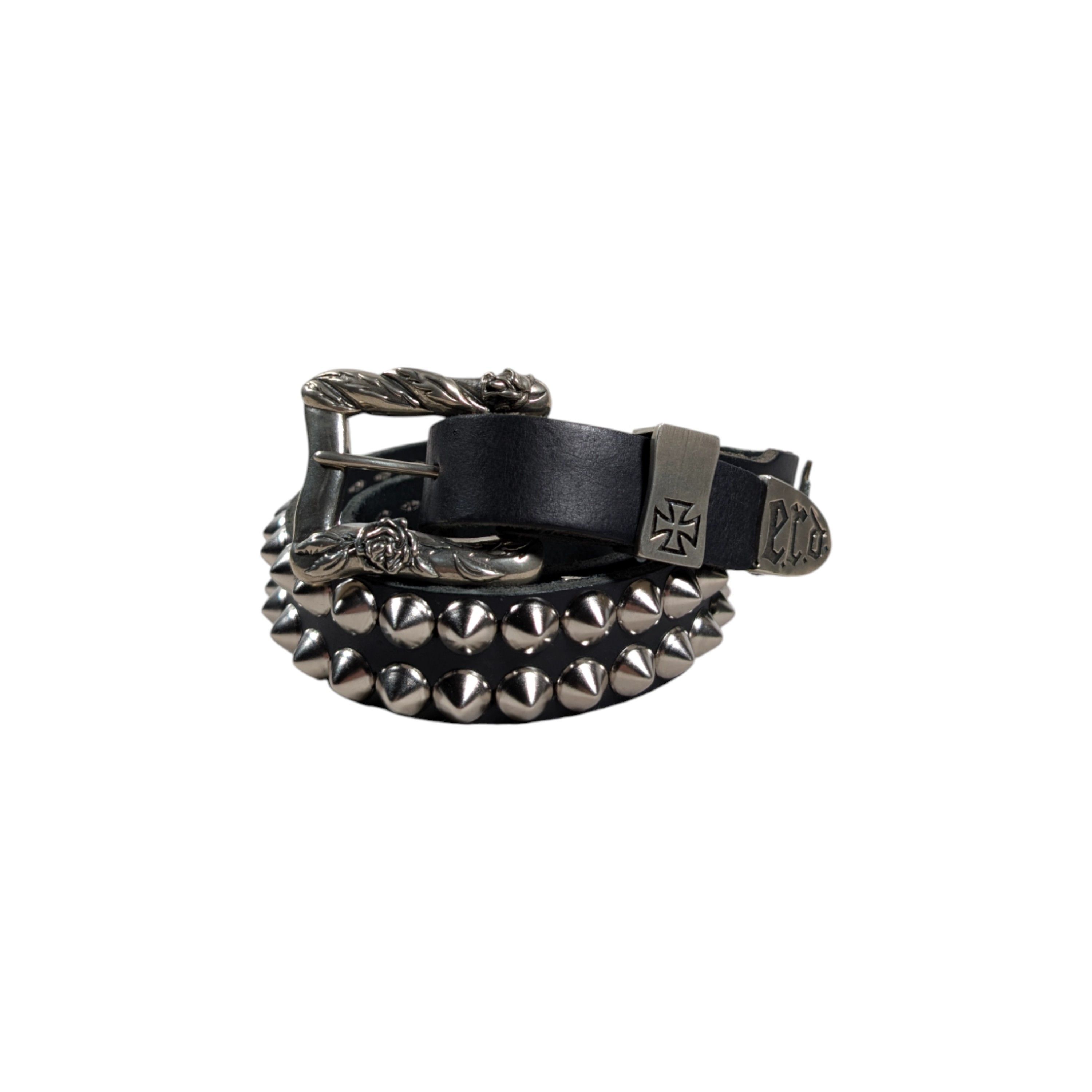Enfants Riches Deprimes ERD Iron Cross Stud Belt 2cm Size 30 - 4 Thumbnail