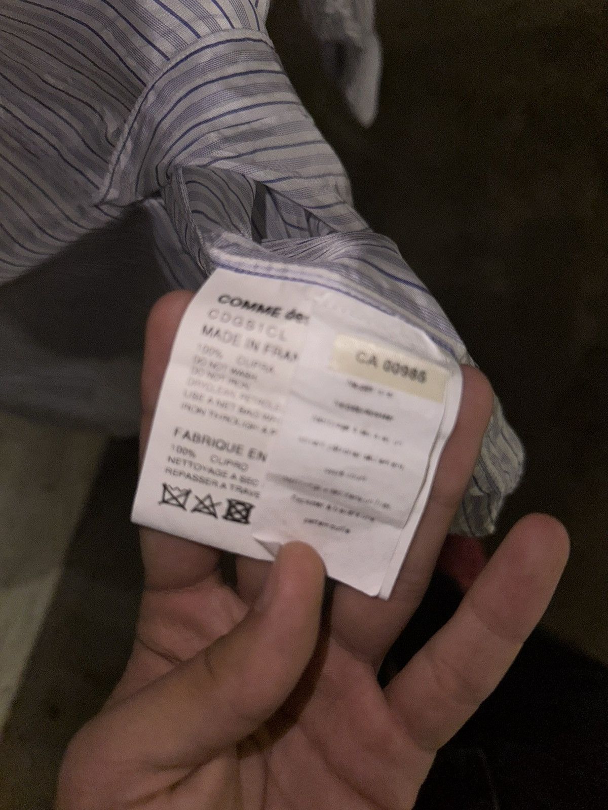 Comme des Garcons × Comme des Garcons Homme Comme des Garçons Shirt Size US M / EU 48-50 / 2 - 7 Thumbnail