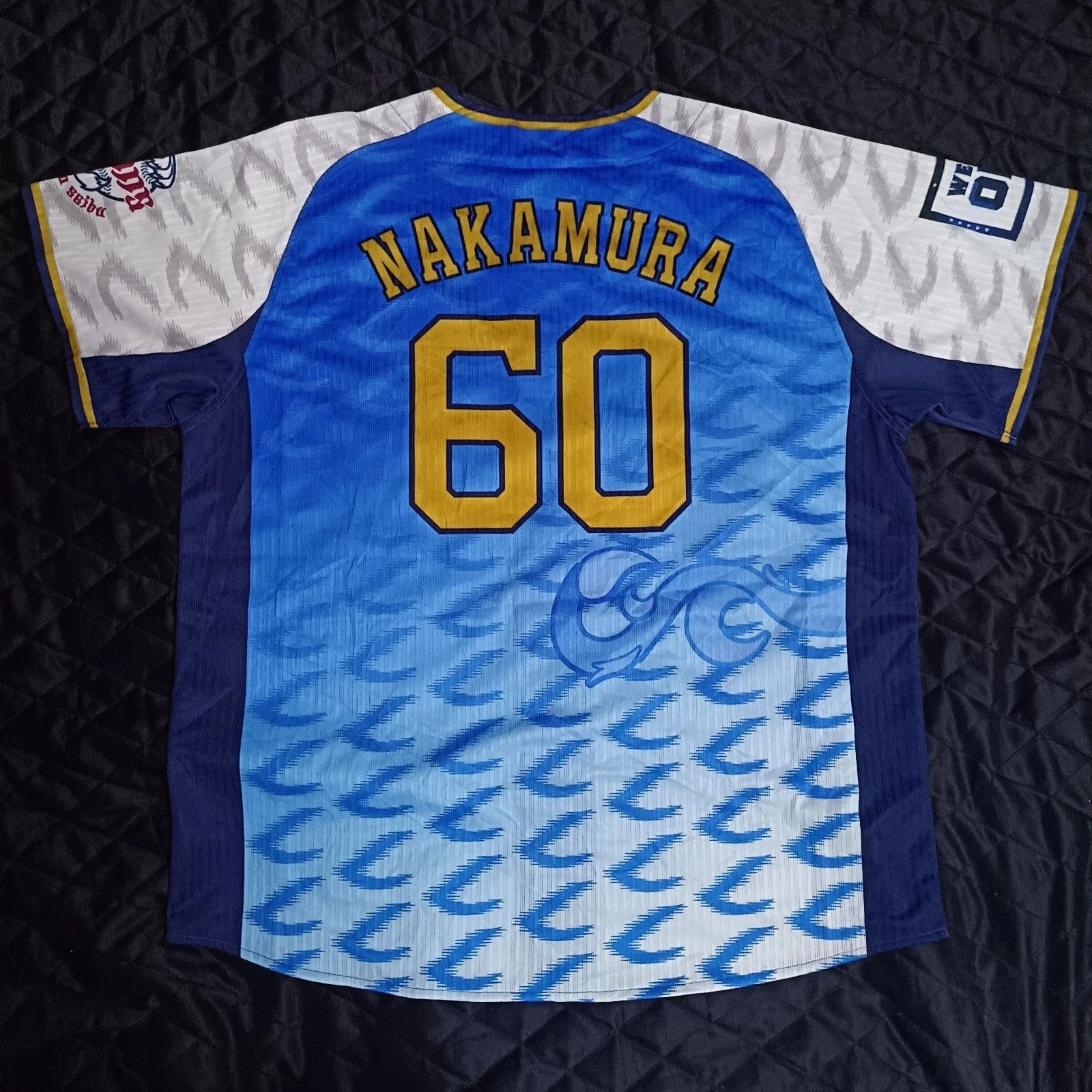 MLB Saitama Seibu Lions Takeya Nakamura Japan Baseball Jersey Size US L / EU 52-54 / 3 - 7 Thumbnail