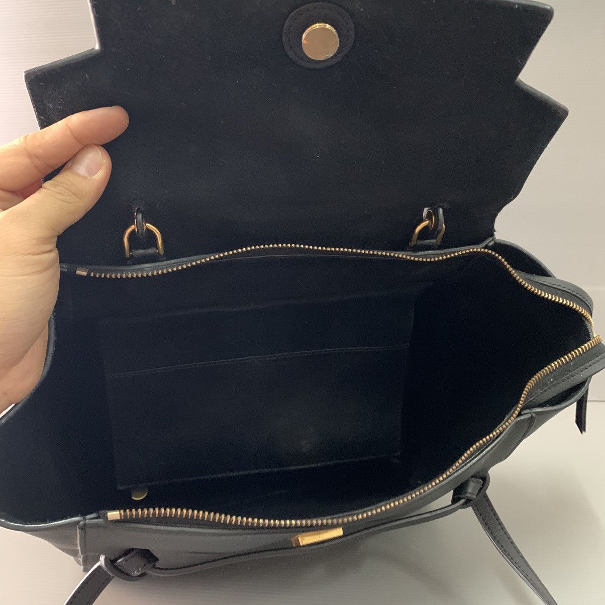 Celine Celine Leather Handbag Size ONE SIZE - 12 Thumbnail