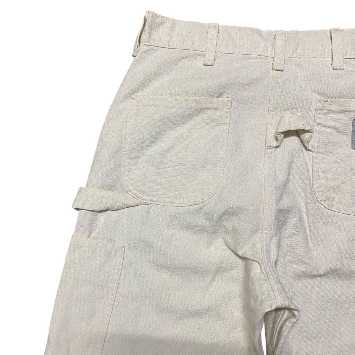 Carhartt Vintage Carhartt White Duck Canvas Carpenter Pants Size US 29 - 9 Thumbnail