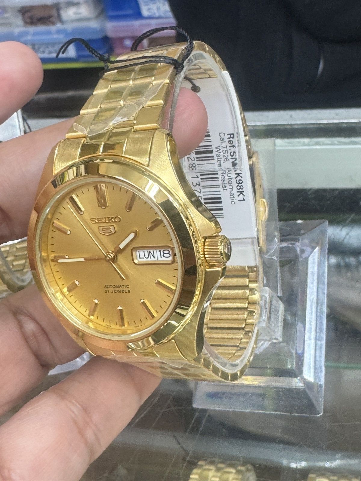 Seiko Seiko Men's Seiko 5 Automatic Gold Dial Size 40 - 3 Thumbnail