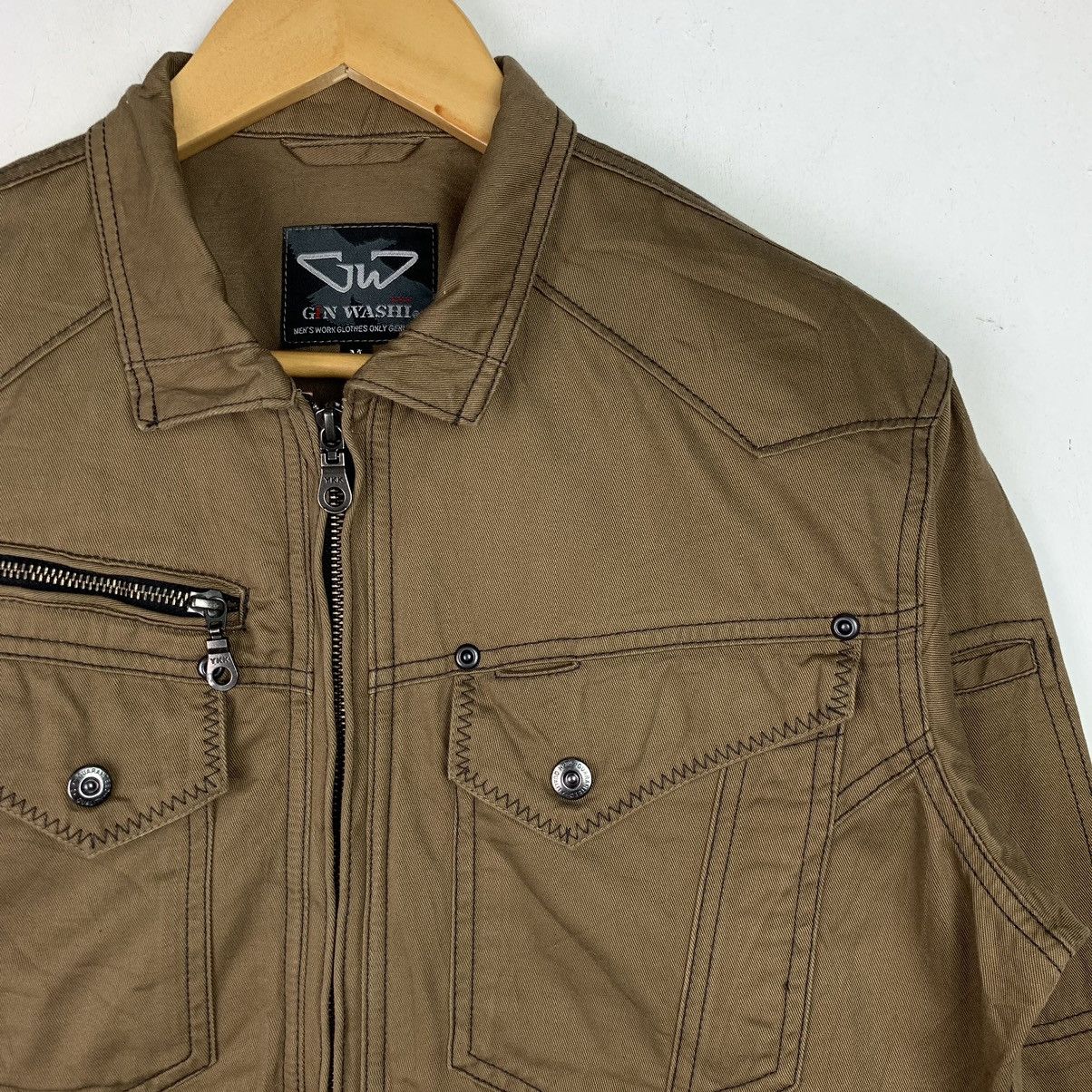 Japanese Brand × Vintage Vintage Japanese Brand Gin Washi Workwear Jacket Size US M / EU 48-50 / 2 - 3 Thumbnail