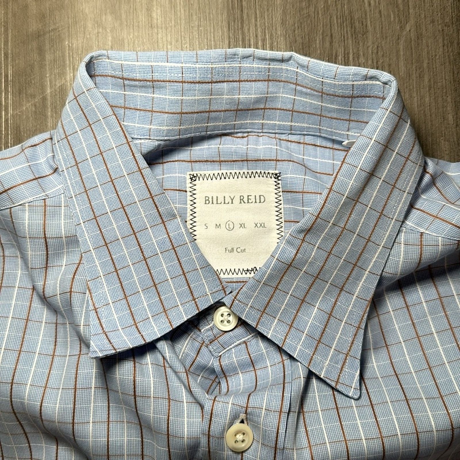 Billy Reid Billy Reid Full Cut Long Sleeve Button Down - Large Size US L / EU 52-54 / 3 - 6 Thumbnail