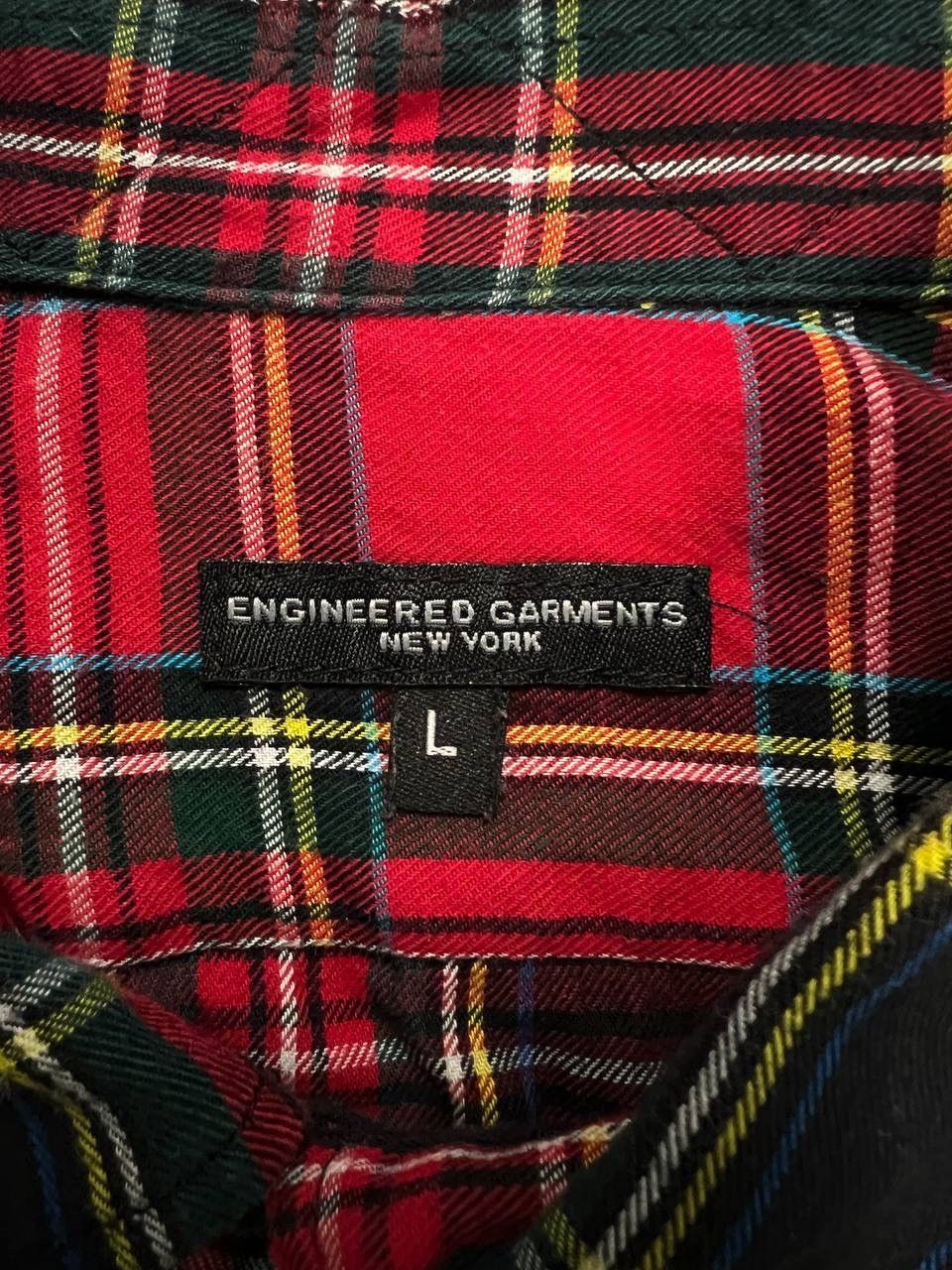 Engineered Garments Engineered Garments Plaid Tartan Checkered Shirt Size US L / EU 52-54 / 3 - 7 Thumbnail