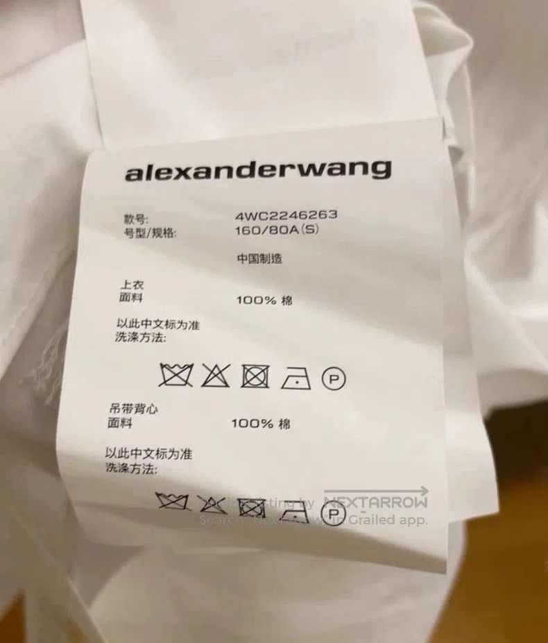 Alexander Wang Alexander Wang White Two. Size US S / EU 44-46 / 1 - 4 Thumbnail