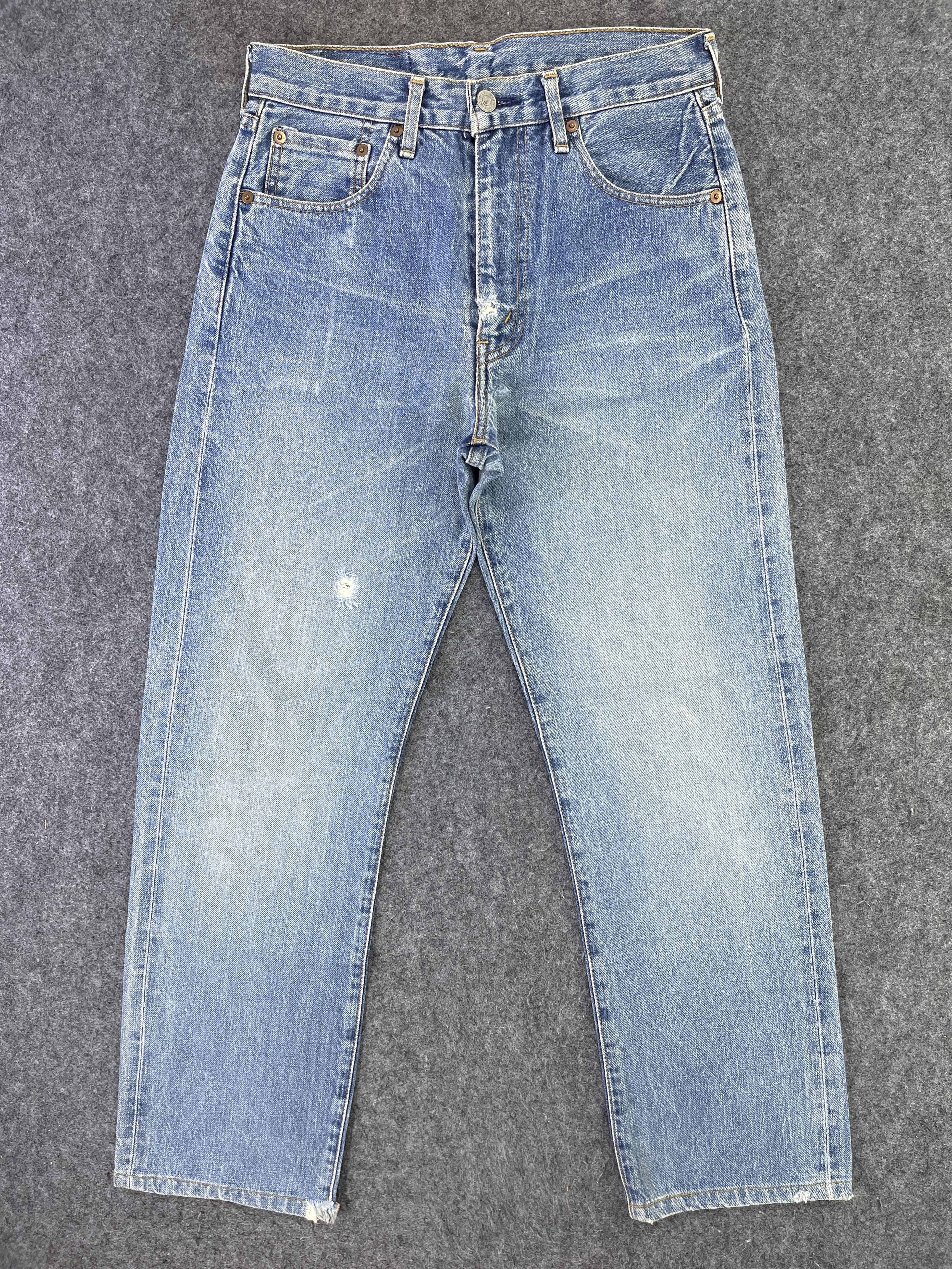 Levi's 90’s Vintage Levis 502 Selvedge Jeans - J915 Size US 29 - 1 Thumbnail