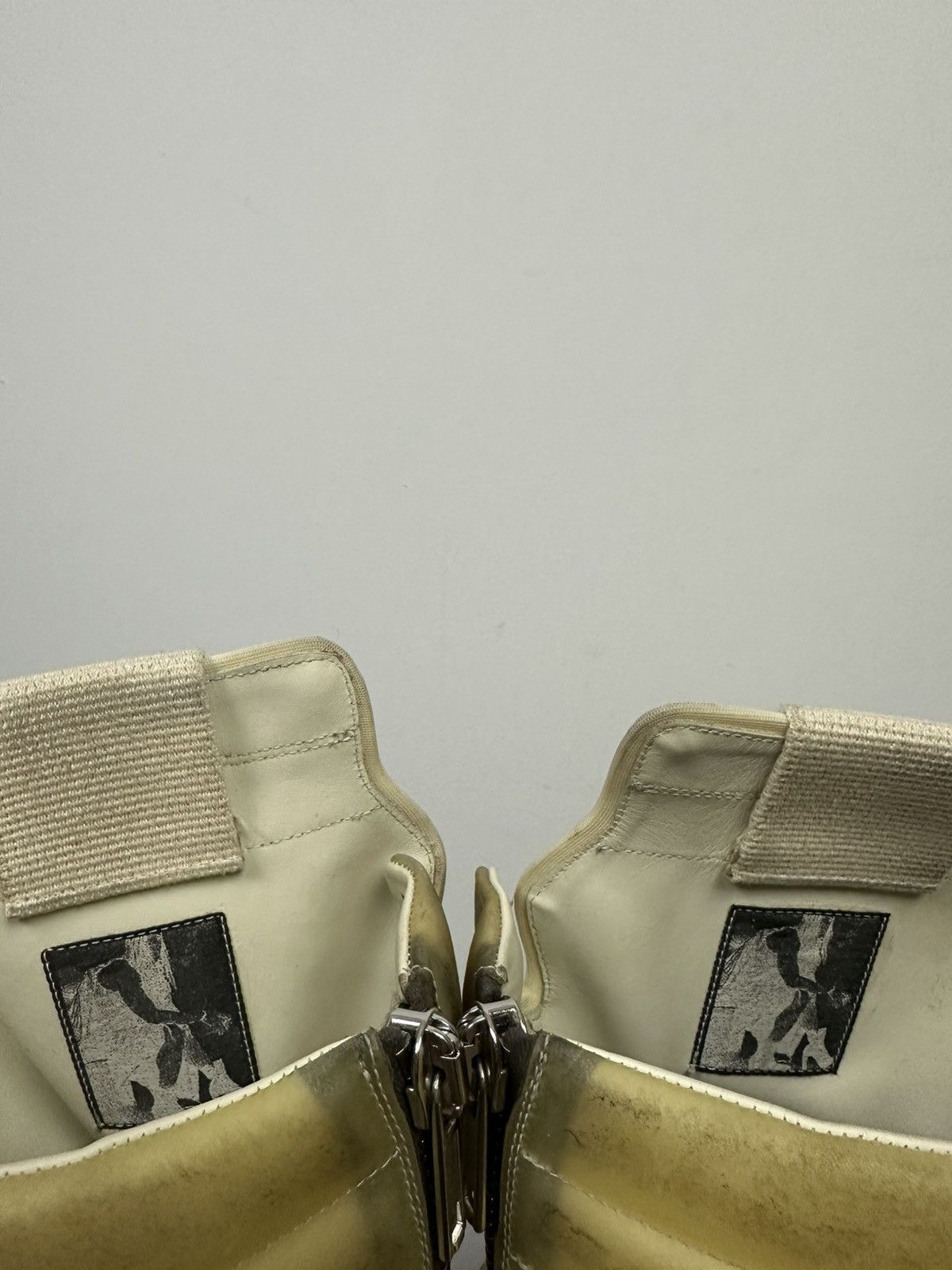 Rick Owens SS23 ‘EDFU’ Apparation Leather Cargobaskets Size US 11 / EU 44 - 5 Thumbnail