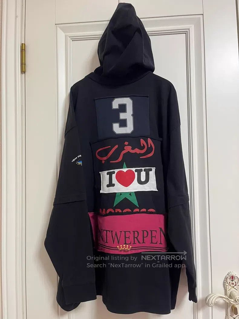 Vetements VETEMENTS Patch Hoodie Size US L / EU 52-54 / 3 - 2 Thumbnail