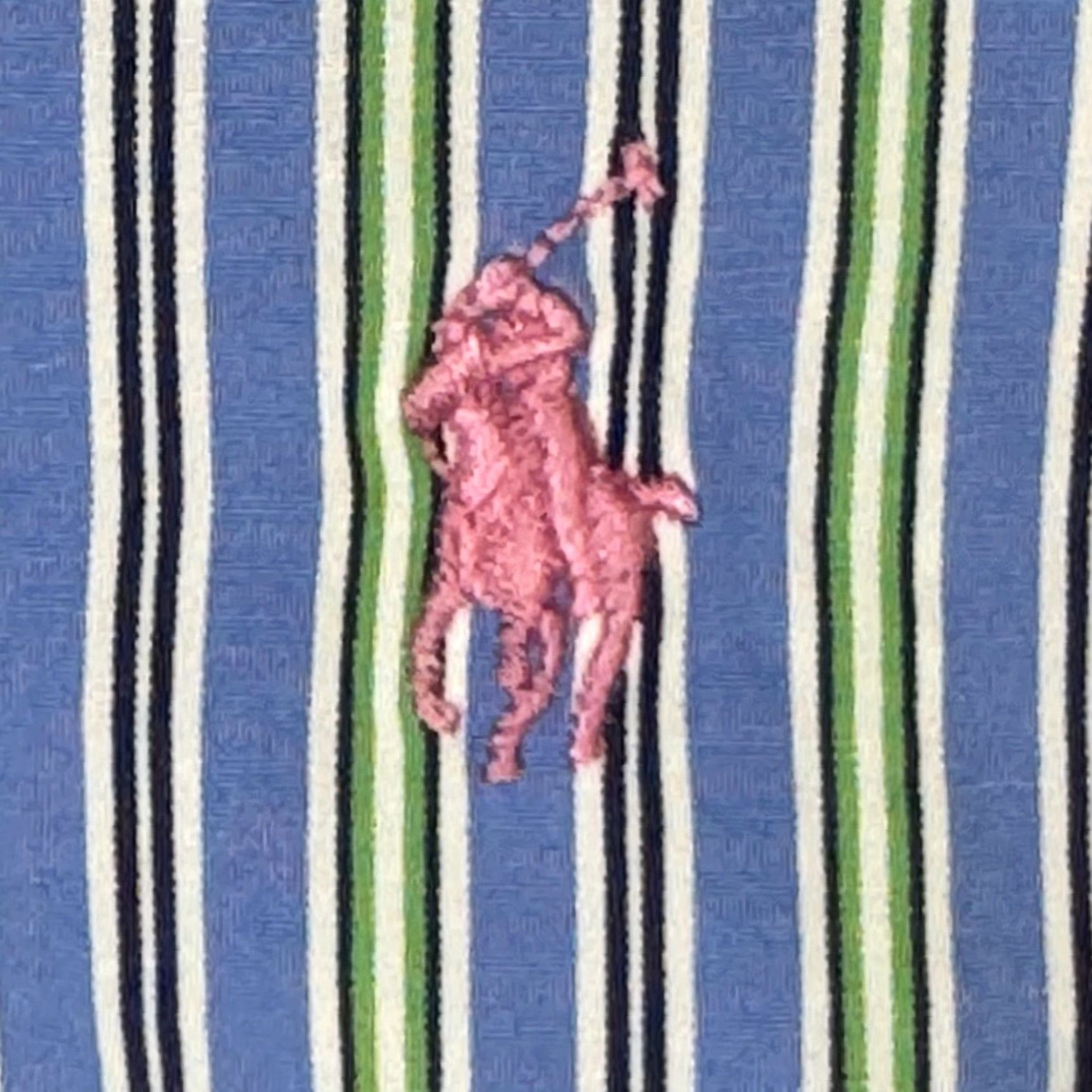 Polo Ralph Lauren Polo Ralph Lauren Shirt Mens Large Blue Striped Stanton Custom Fit Button Down Size US L / EU 52-54 / 3 - 7 Thumbnail