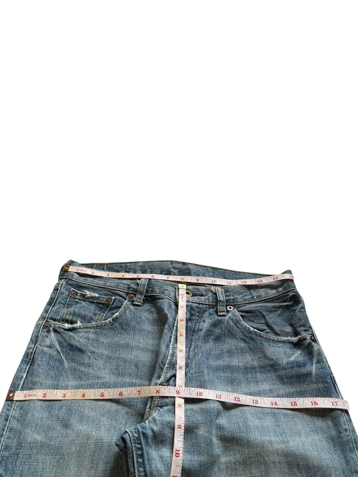 Levi's Vintage 90s Levis 502 Faded Wash Distressed Loose Jeans Size US 31 - 12 Thumbnail