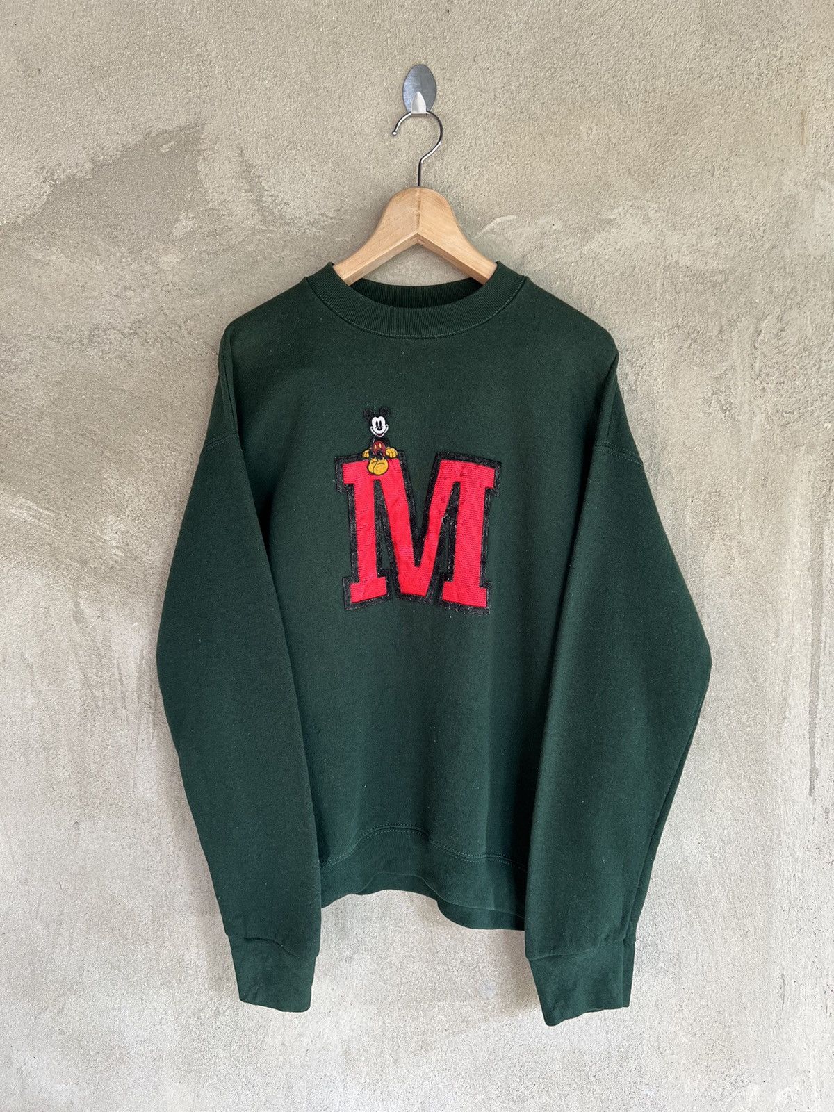 Mickey Mouse × Vintage Vintage Mickey Mouse Cartoon Sweatshirt Size US M / EU 48-50 / 2 - 2 Thumbnail
