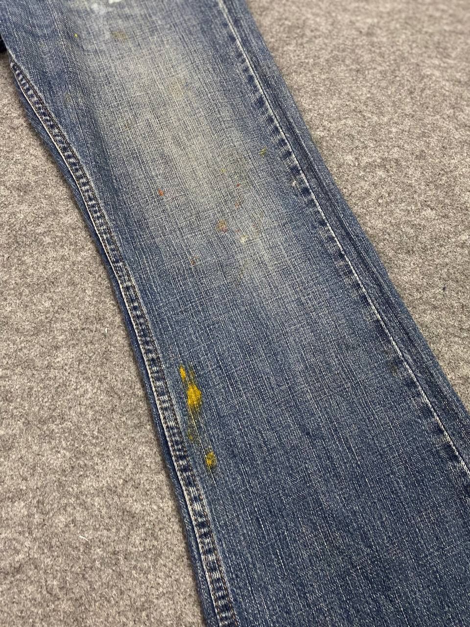 Levi's levis 527 bootcut flare denim nice design Size US 35 - 12 Thumbnail