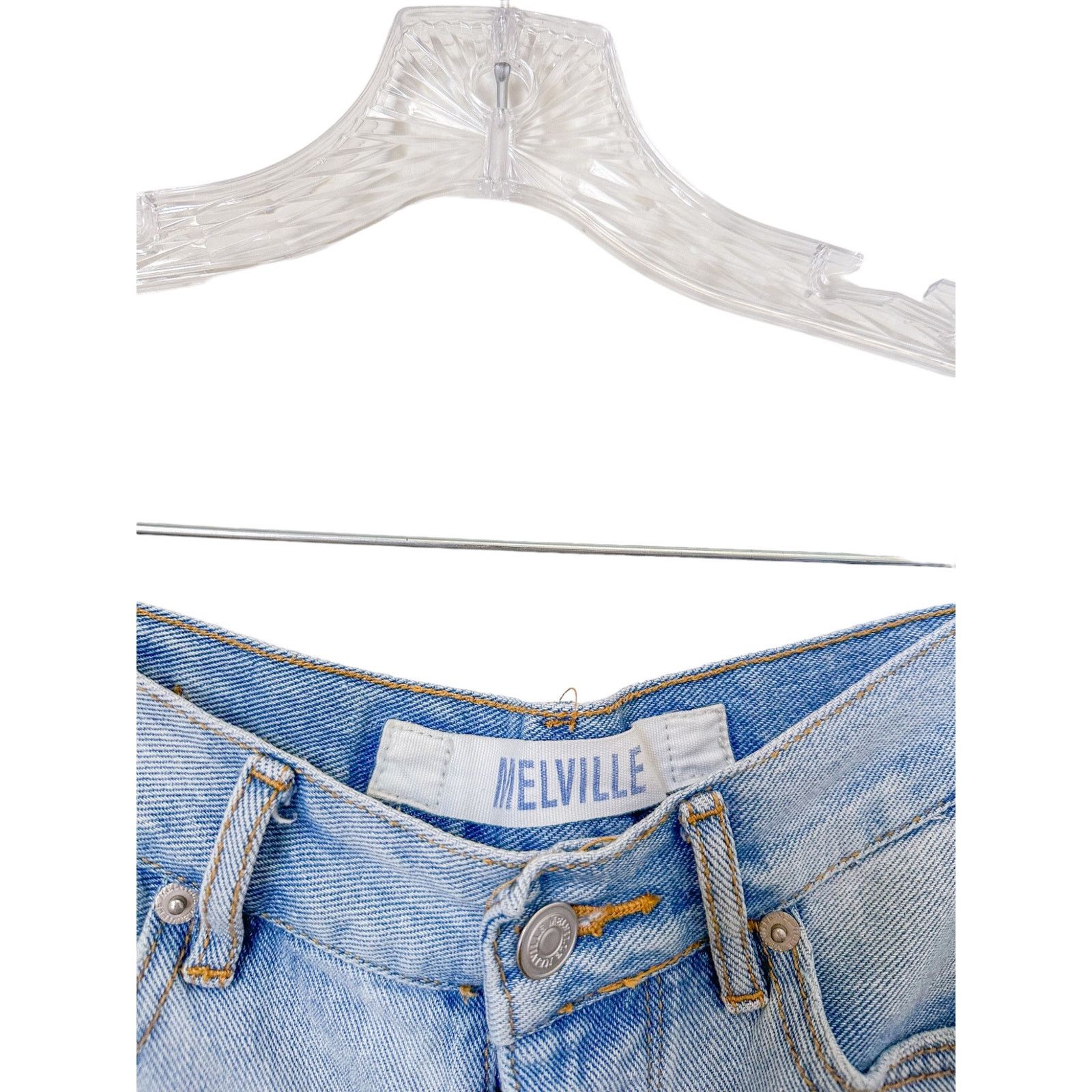 Brandy Melville Brandy Melville Jean Shorts , Size 25W Size 25" / US 0 / IT 36 - 2 Thumbnail