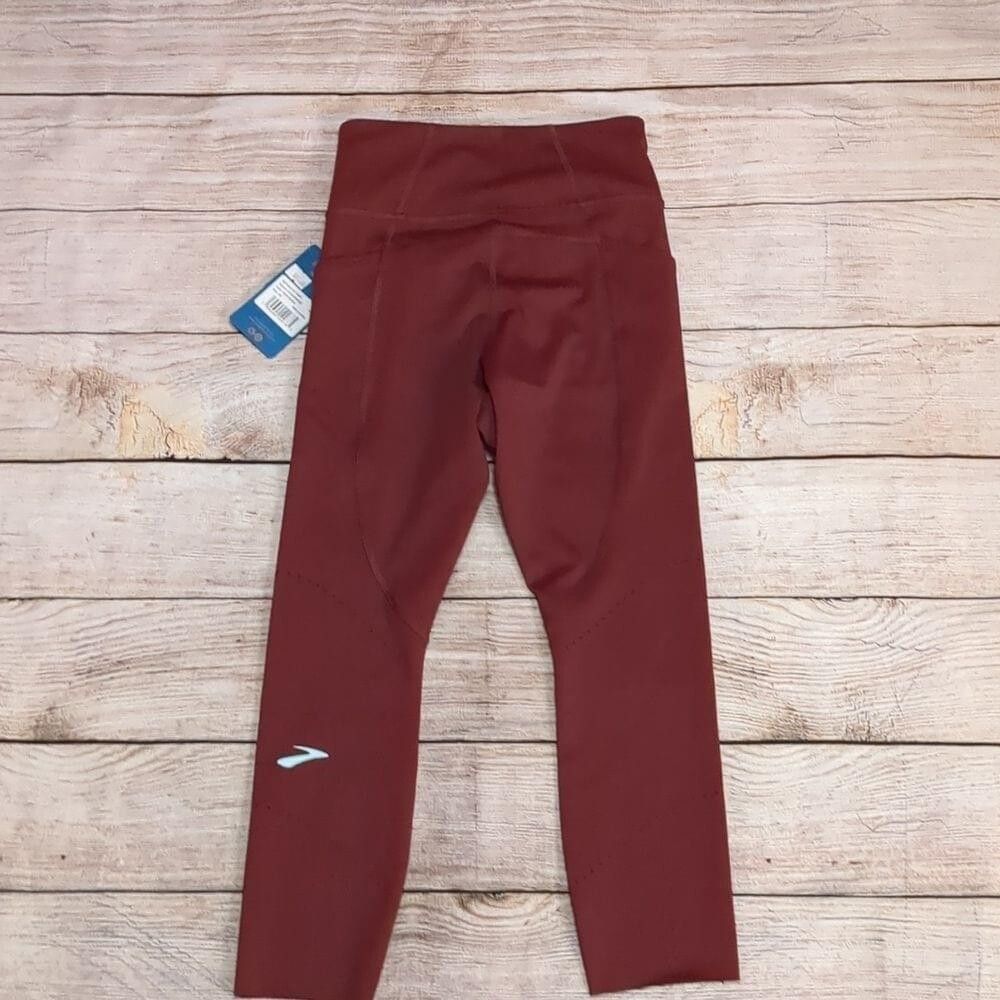 Brooks Brooks run raisin 3/4 right leggings size XS Size 25" / US 0 / IT 36 - 7 Thumbnail