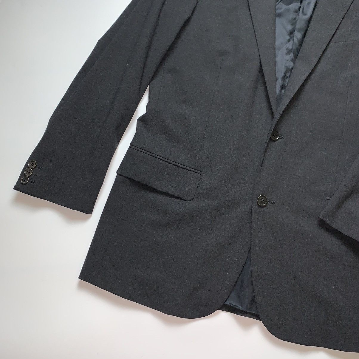 Helmut Lang Vintage 2000’s Helmut Lang black blazer jacket Size 48S - 5 Thumbnail
