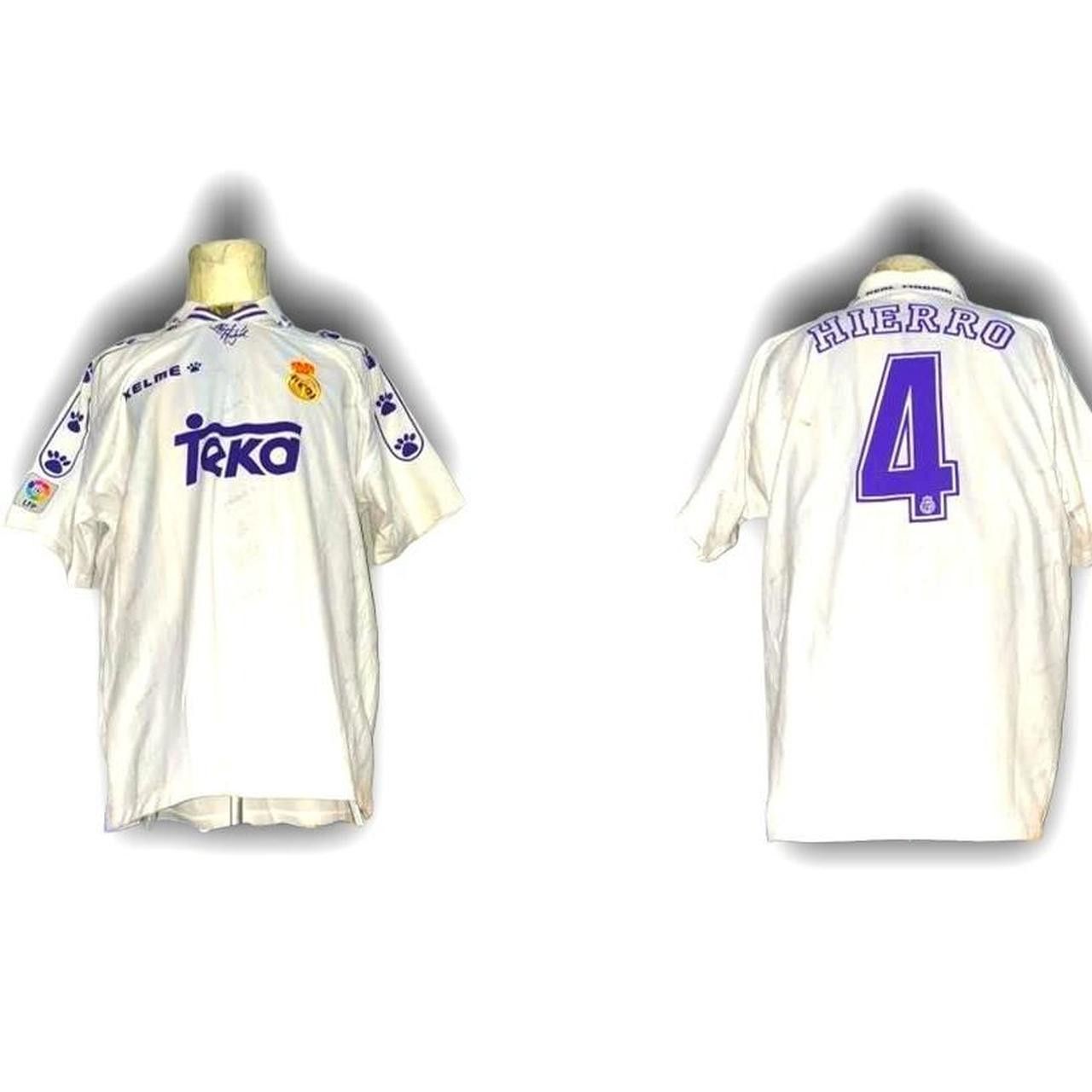 Other Real Madrid Spain 1994 1995 1996 Home Kelme Shirt Jersey Size US XL / EU 56 / 4 - 1 Thumbnail