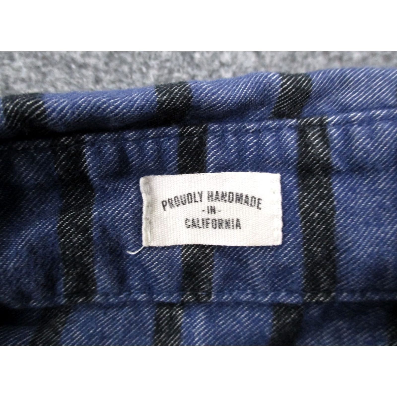 Taylor Stitch Taylor Stitch Shirt Men 38 M Blue Black Striped Hiking Outdoors Workwear Button-Up Collared Knit Cotton Casual, Business, Travel, Workwear Mens Size US M / EU 48-50 / 2 - 6 Thumbnail