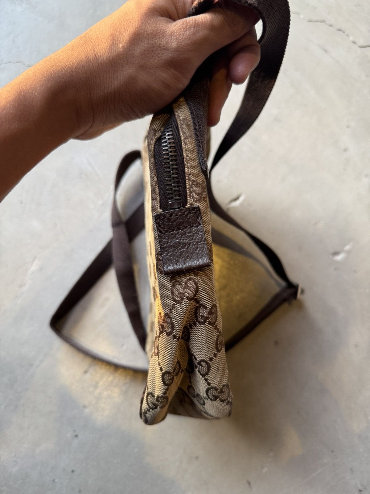 Gucci GUCCI shoulder bag GG canvas Brown Size ONE SIZE - 6 Thumbnail