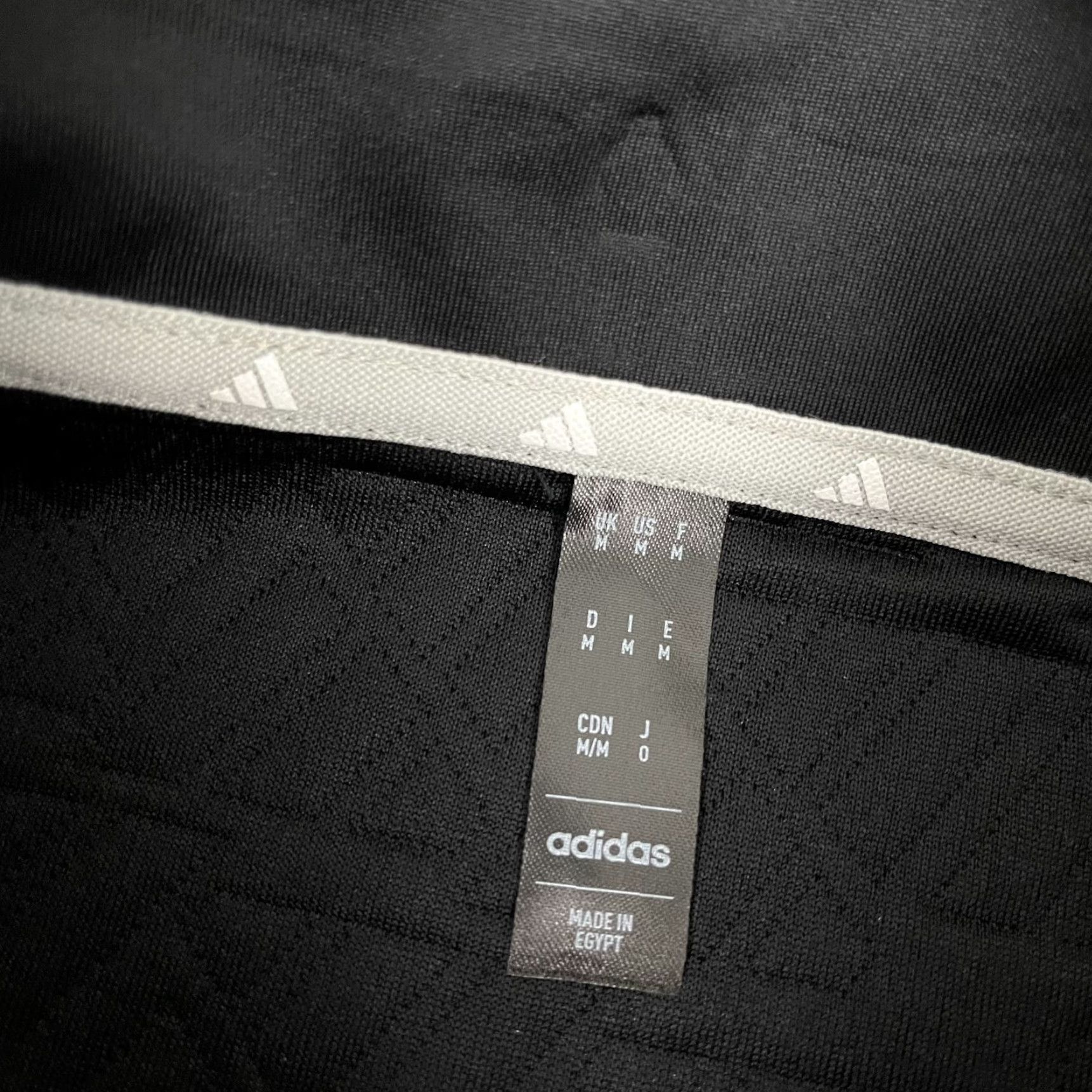 Adidas Adidas Pullover Mens Medium Black Adi Pattern Quarter Zip Active Golf Sweatshirt Jacket Size US M / EU 48-50 / 2 - 6 Thumbnail