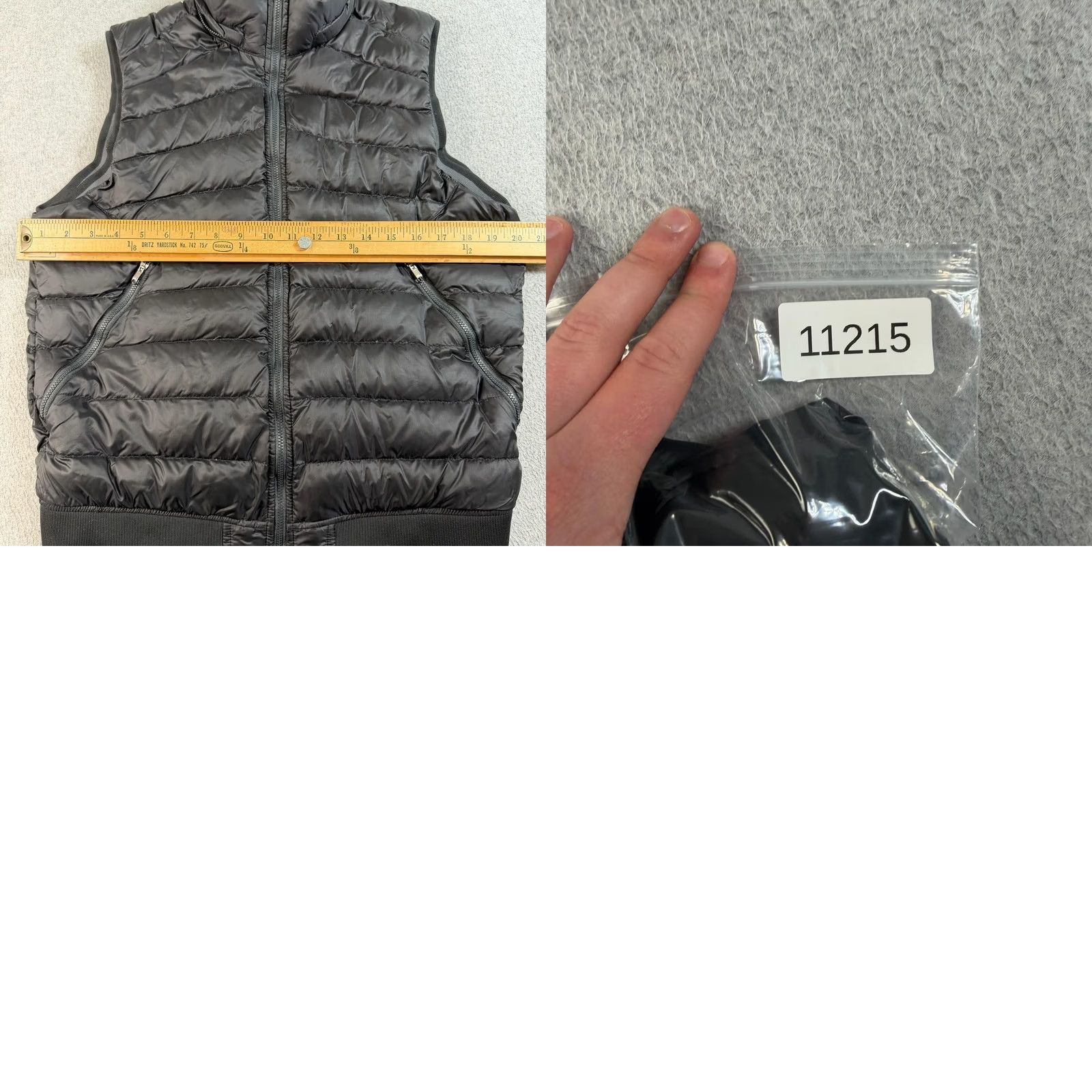 Lululemon Lululemon Vest Womens Medium Black Down Puffer Full Zip Outdoors Hiking Jacket/Coat Vintage No Mens Size M / US 6-8 / IT 42-44 - 8 Thumbnail