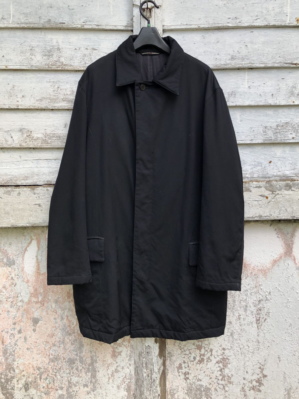 image of Archival Clothing x Gaultier Homme Objet Archived Gaultier Objet Homme Fibre Filling Coat Jacket in