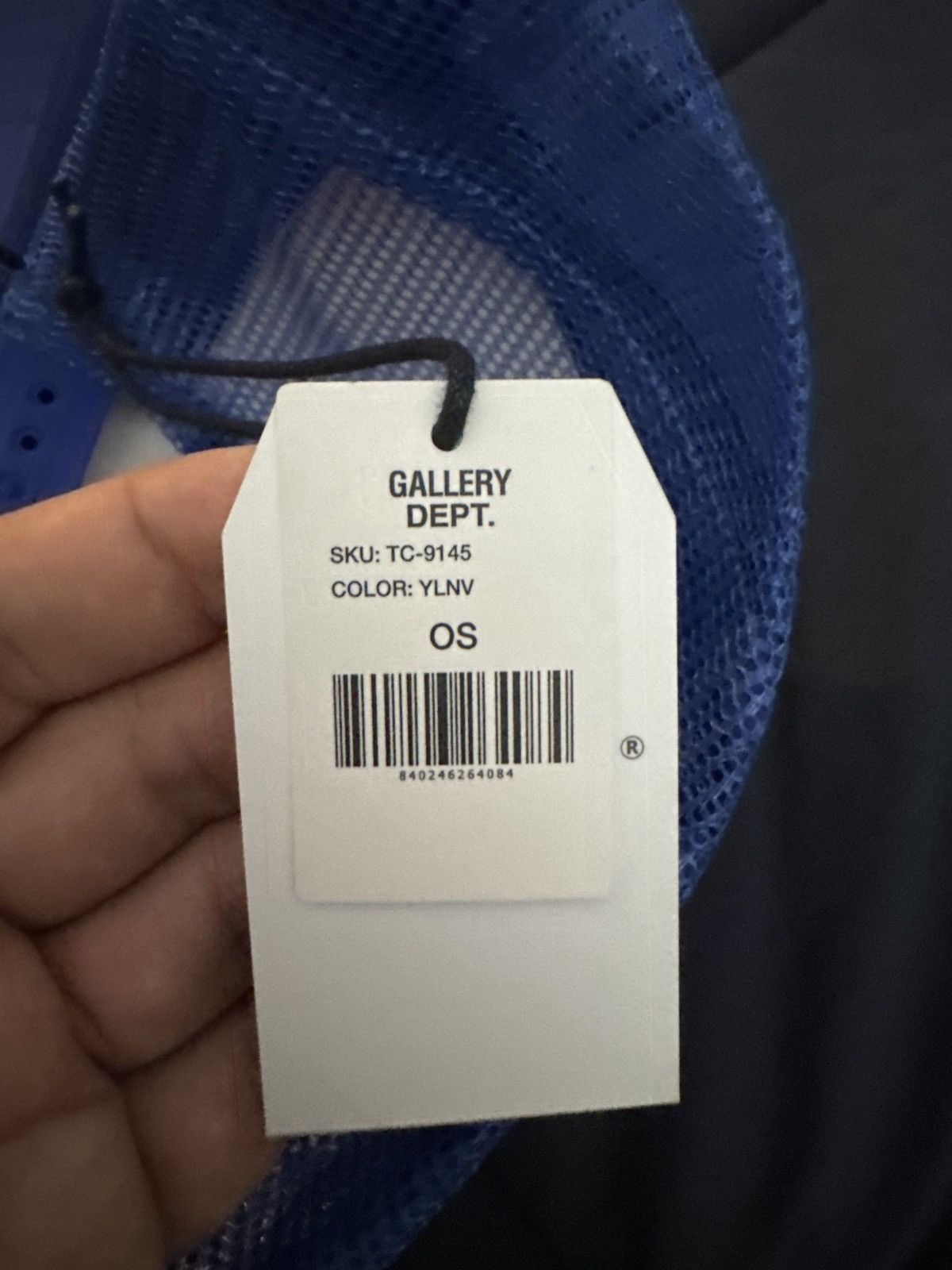 Gallery Dept. Gallery Dept Trucker Hat Blue/Yellow Size ONE SIZE - 7 Thumbnail