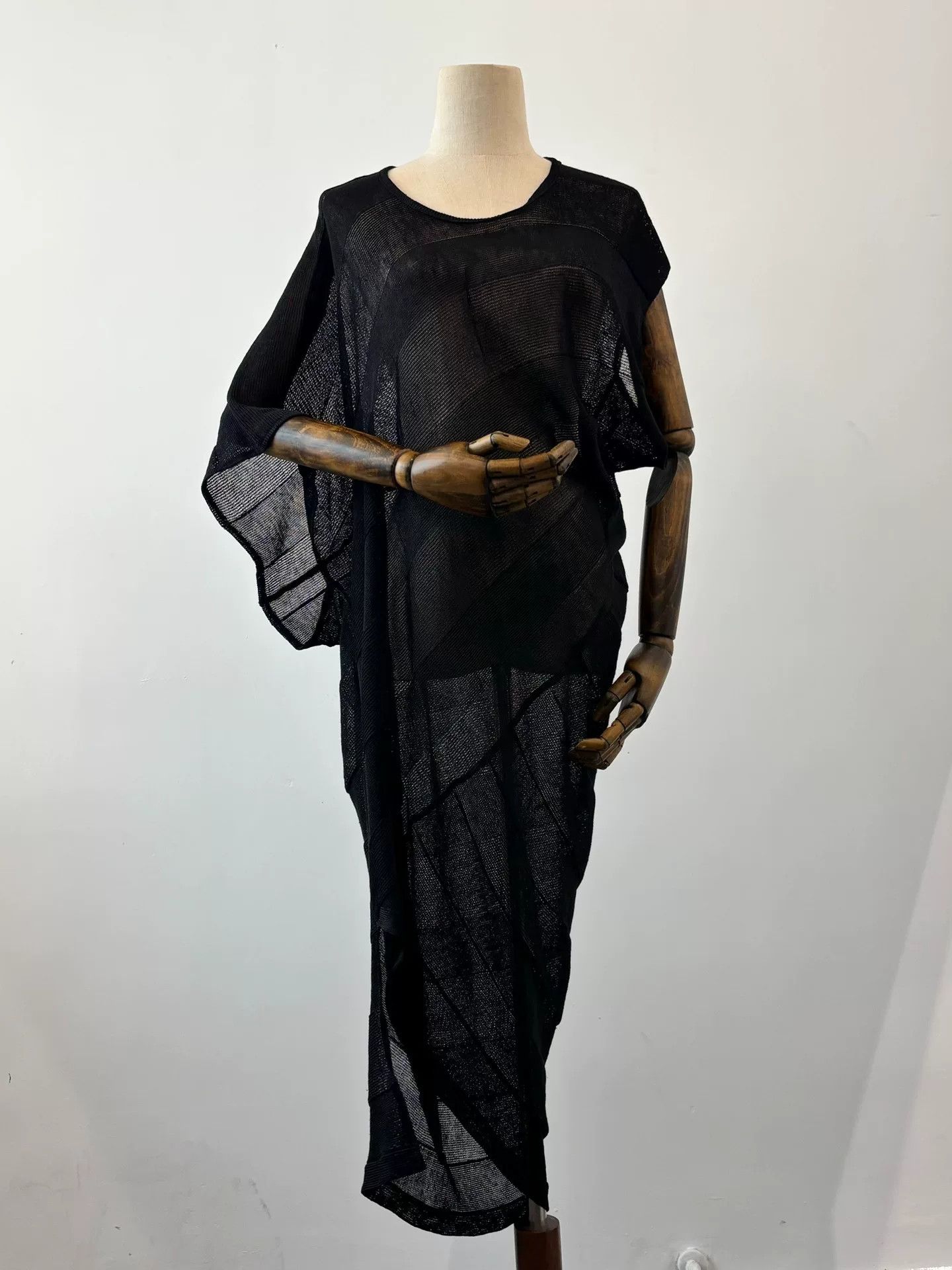 Yohji Yamamoto asymmetric twisted dress by yohji yamamoto Size S / US 4 / IT 40 - 1 Thumbnail