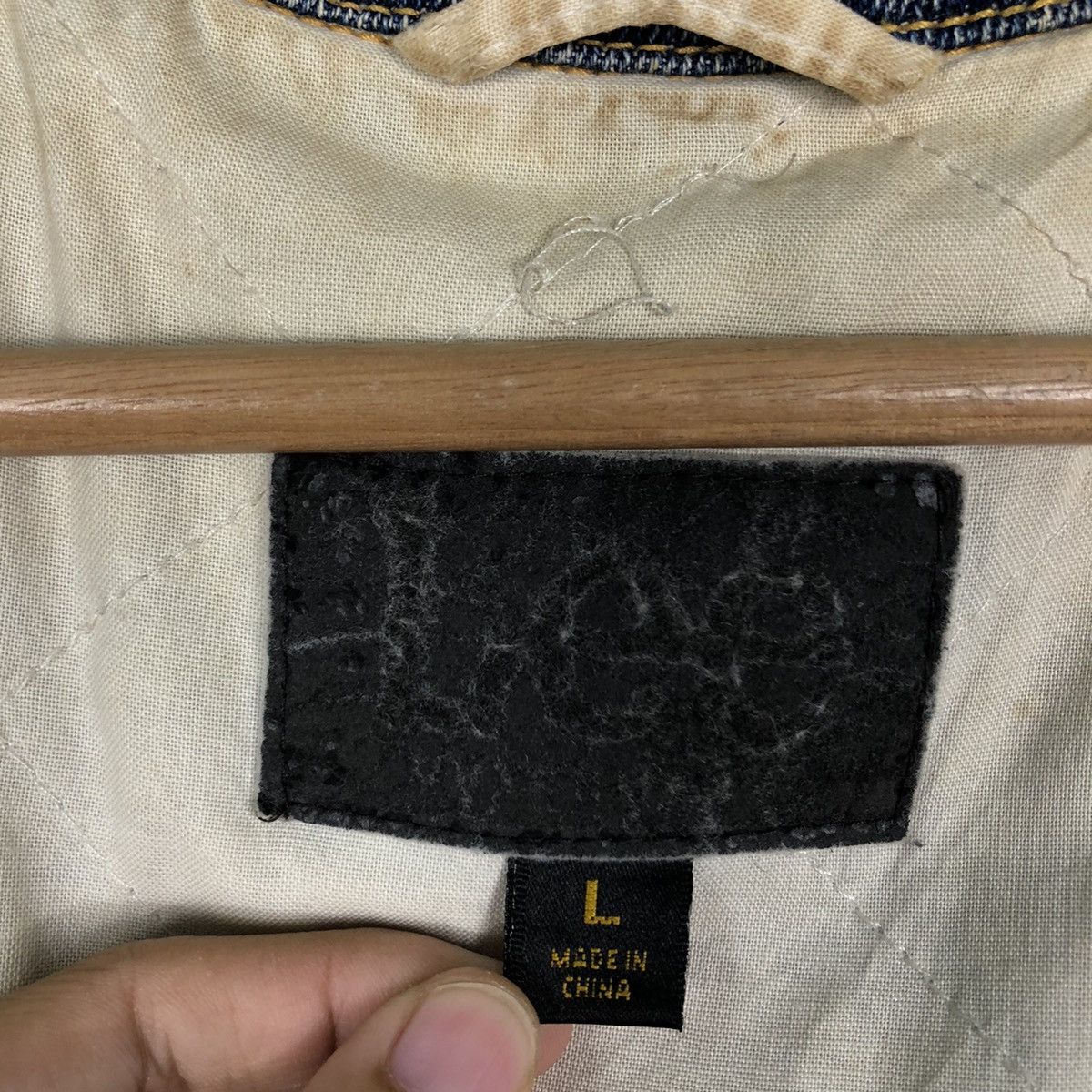 Japanese Brand 🔥90’s Biker Denim Jacket Chore Work Issey Miyake Design Size US L / EU 52-54 / 3 - 12 Thumbnail