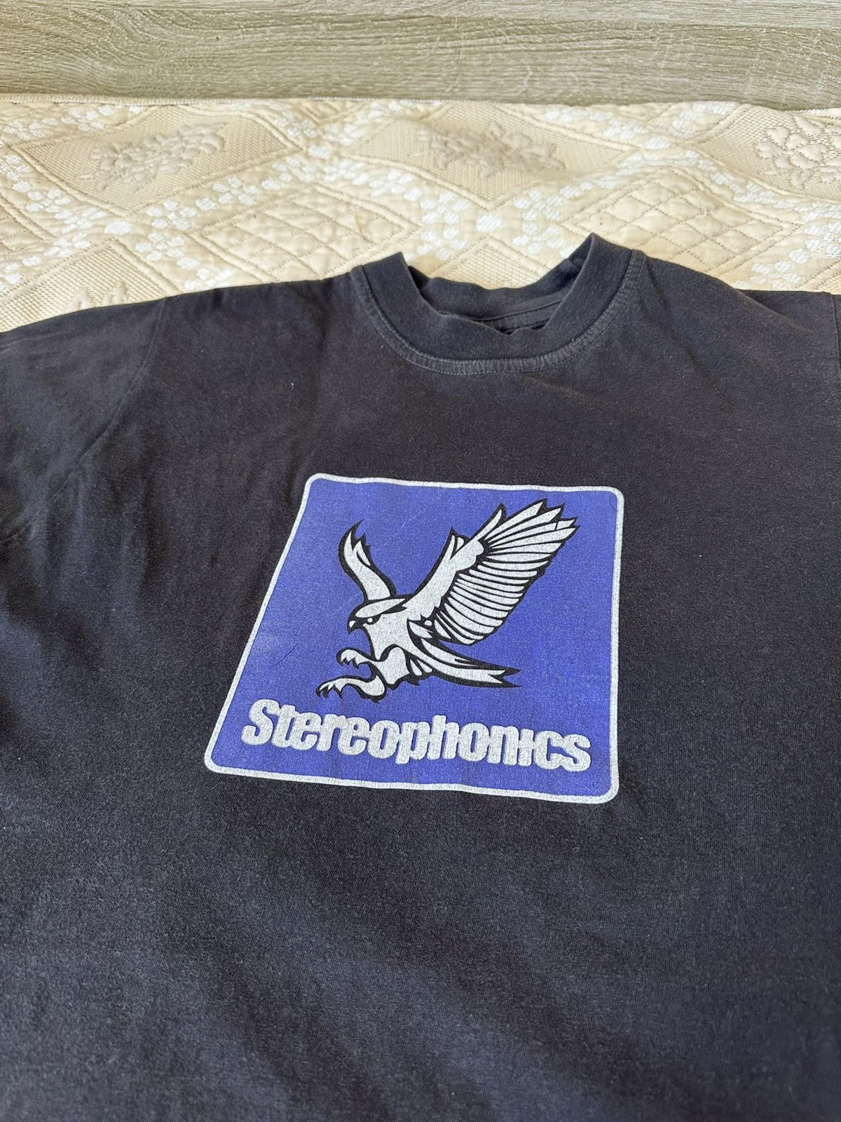 Band Tees 🔥 Stereophonics 90s Vintage Rock Band T Shirt England Size US S / EU 44-46 / 1 - 8 Thumbnail