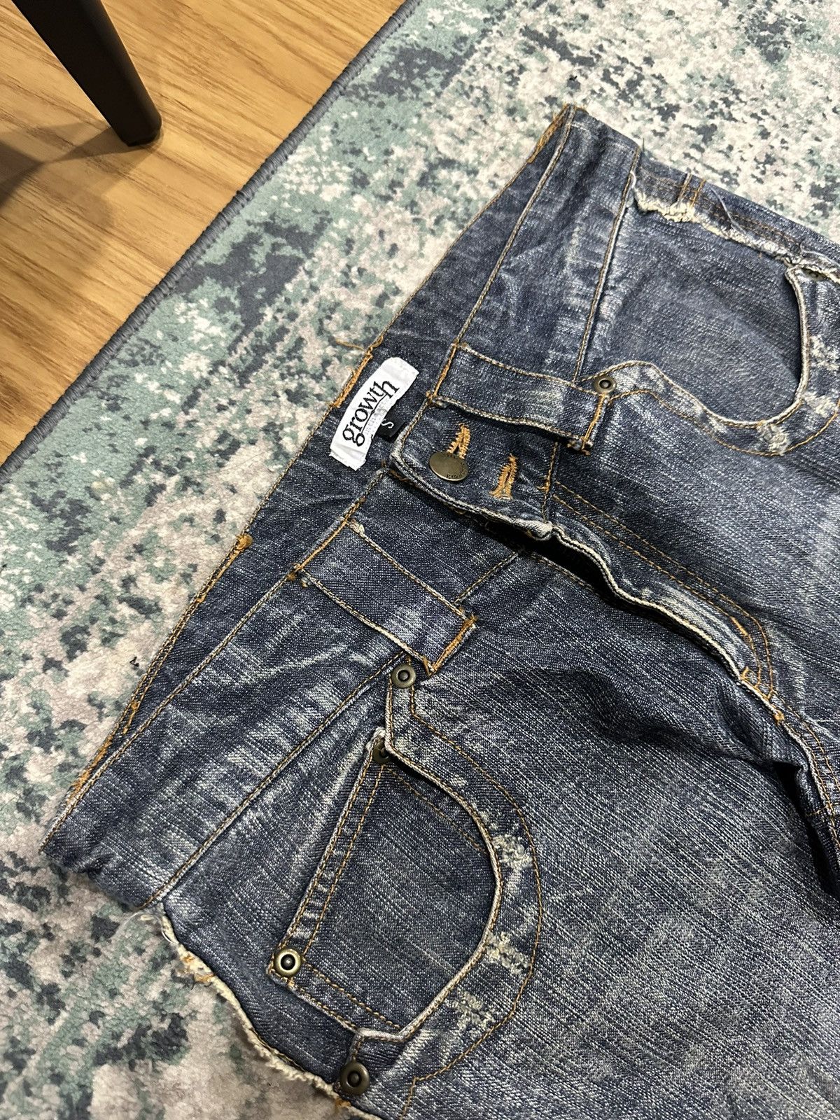 大量入荷 In Y2K The Pant Denim Flared Growth By Attic パンツ