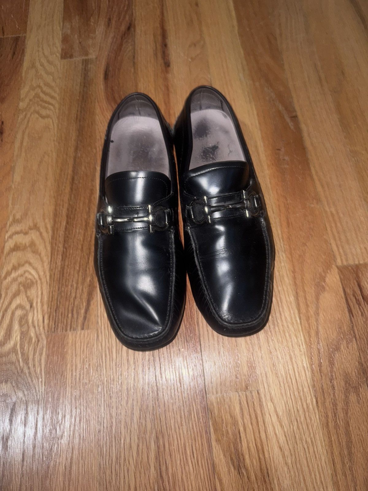 Salvatore Ferragamo Salvatore Ferragamo Buckle Loafer Sz 10 Size US 10 / EU 43 - 1 Thumbnail