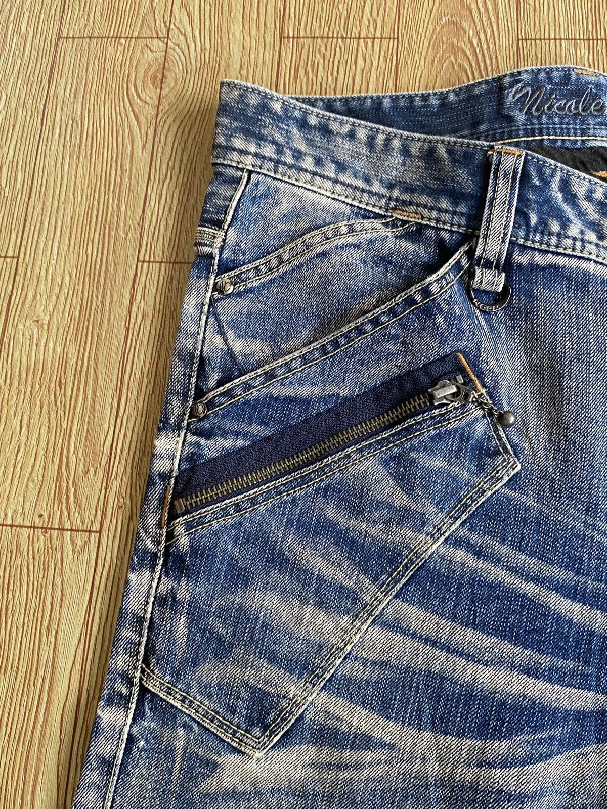 Nicole Club Rare Design Vintage Japanese Brand Nicole Club Jeans 1990s Size US 33 - 5 Thumbnail