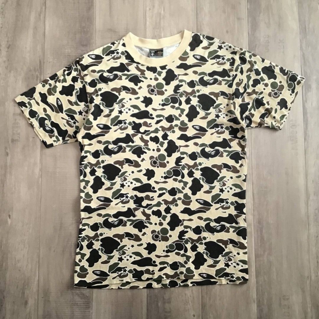 Bape 🔥Vintage🔥 BAPE sta camo T-shirt a bathing ape star NIGO Size US M / EU 48-50 / 2 - 1 Thumbnail