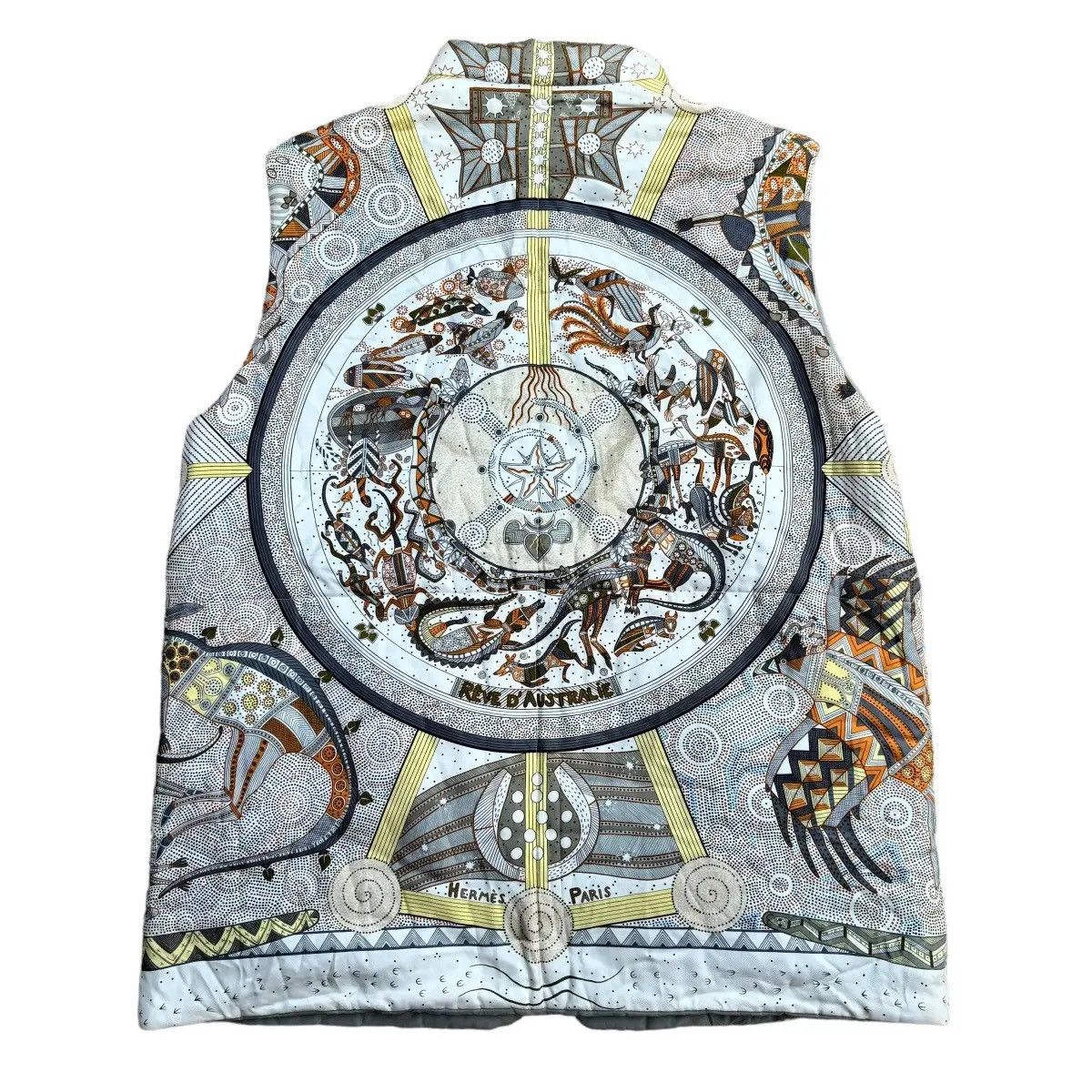 Hermes Vintage Hermes reve d'australie silk reversible jacket Size US L / EU 52-54 / 3 - 8 Thumbnail