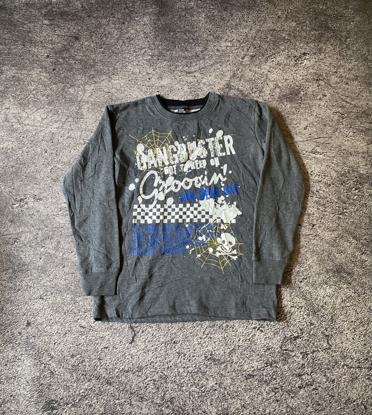 Hysteric Glamour × If Six Was Nine × Japanese Brand Y2k Gang Buster ifsixwasnine punk sweatshirt Size US M / EU 48-50 / 2 - 1 Thumbnail